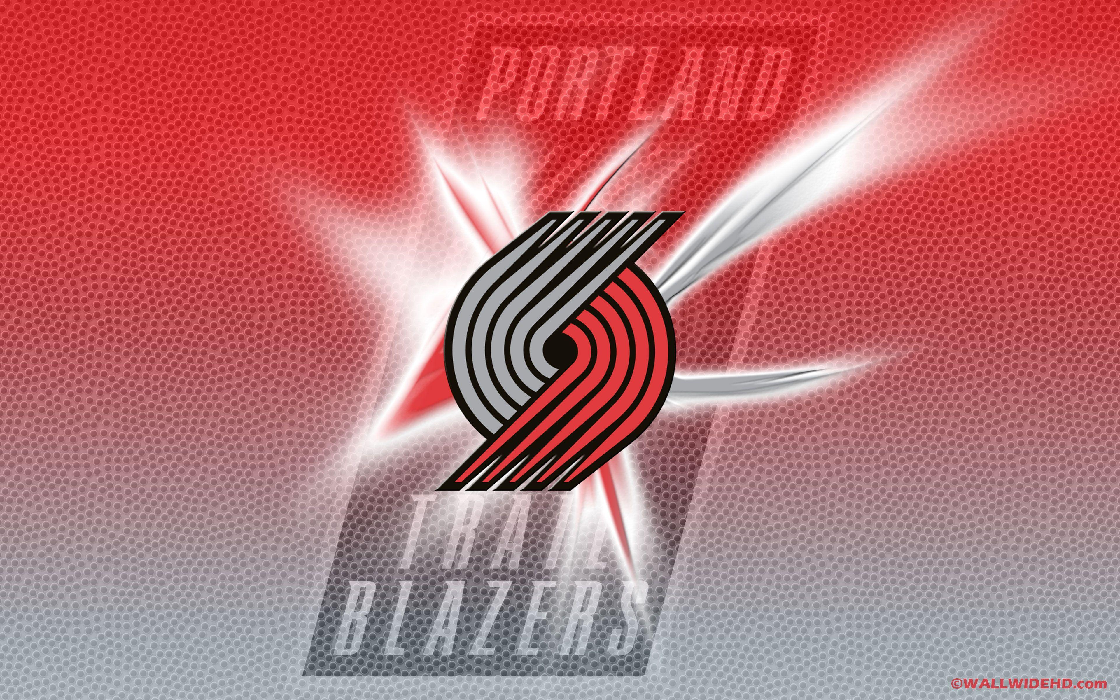 3840x2400 image of the trail blazers logos. Portland Trail Blazers 2014 Logo NBA Wallpaper. Logo basketball, Trail blazers, Nba wallpaper