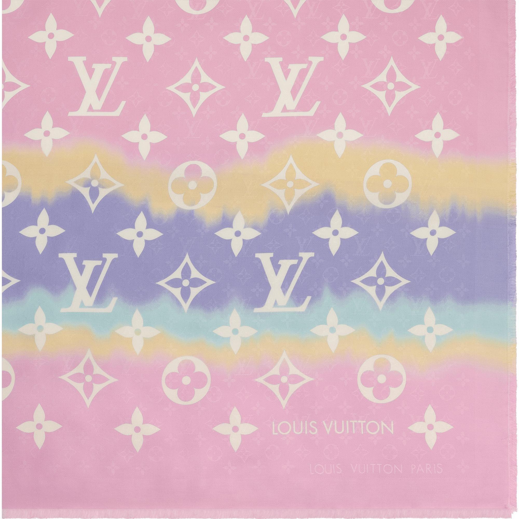 2000x2000 Products by Louis Vuitton: LV Escale Monogram Shawl. Monogram wallpaper, Louis vuitton background, Monogram