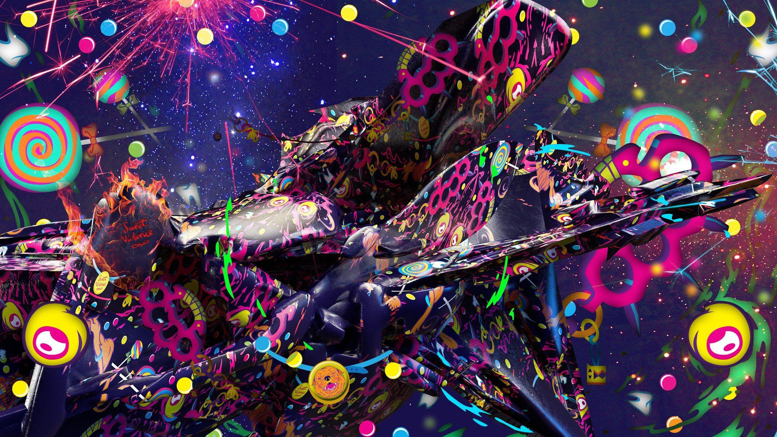 2560x1440 trippy psychedelic wallpaper HD .