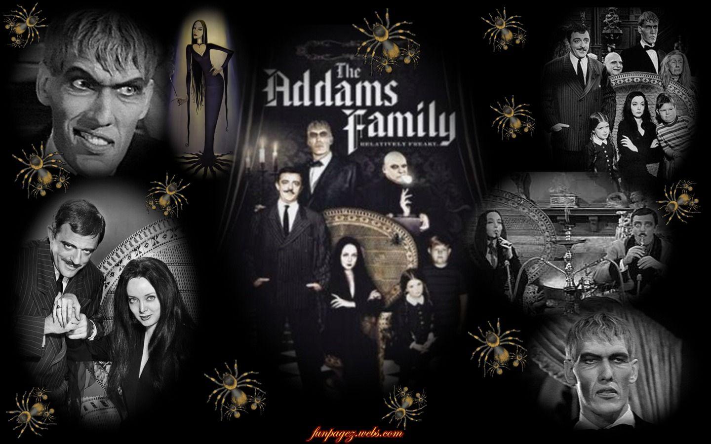 1440x900 Addams Family 60s Wallpaper by Mardi's Funpagez Featuring The Dark Realm Classic and New Monsters funpagez.webs.com, Austin TX