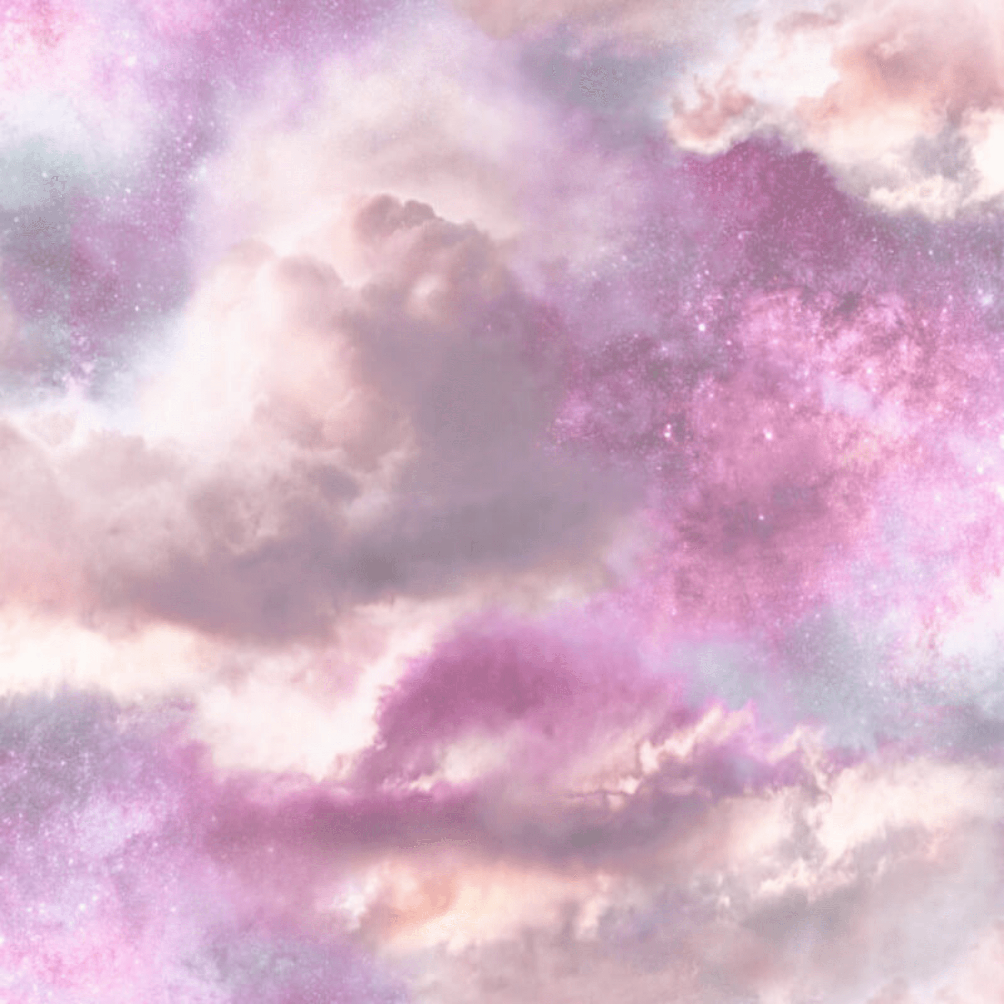 2000x2000 Arthouse Blush Diamond Galaxy Glitter Cloud Pink & Purple Wallpaper 260009 from Wallpaper Depot UK