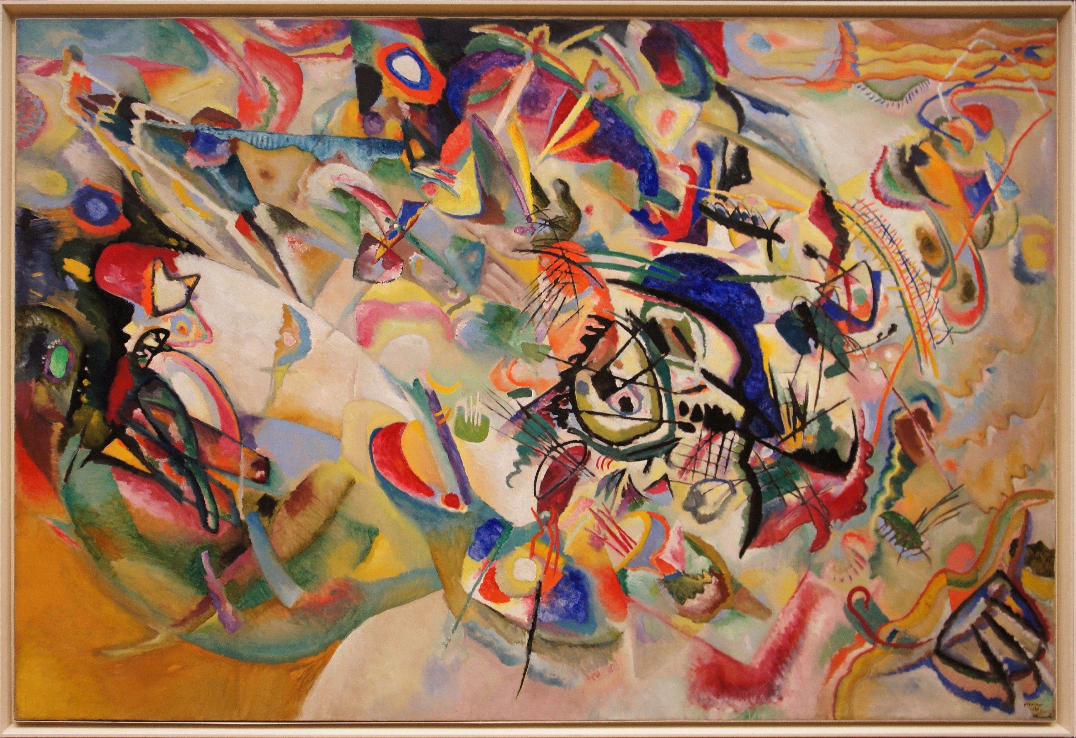 3430x2353 Wassily Kandinsky, Painting, Classic Art, Abstract, Colorful Wallpaper HD / Desktop and Mobile Background