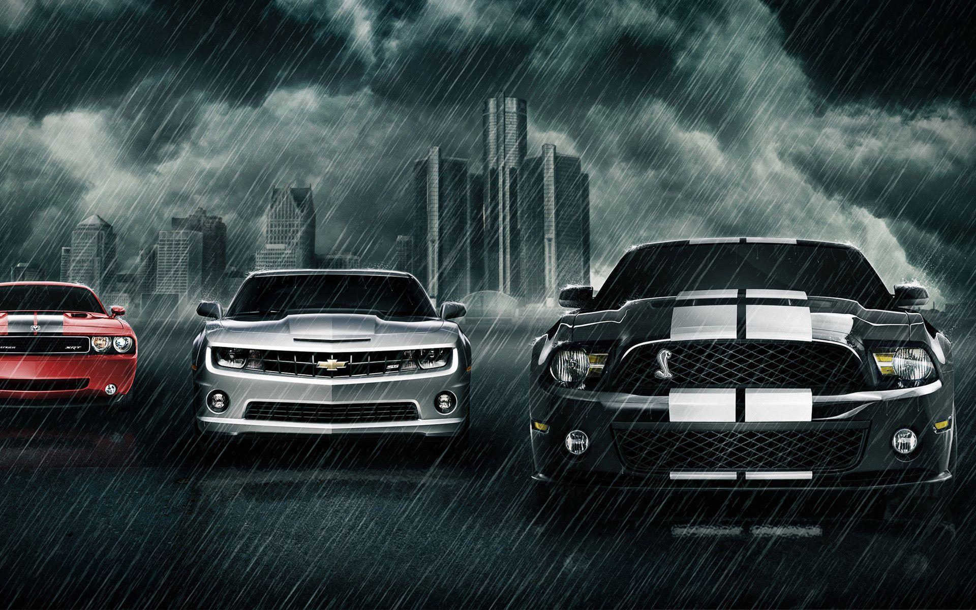 1920x1200 Muscle Car Wallpaper