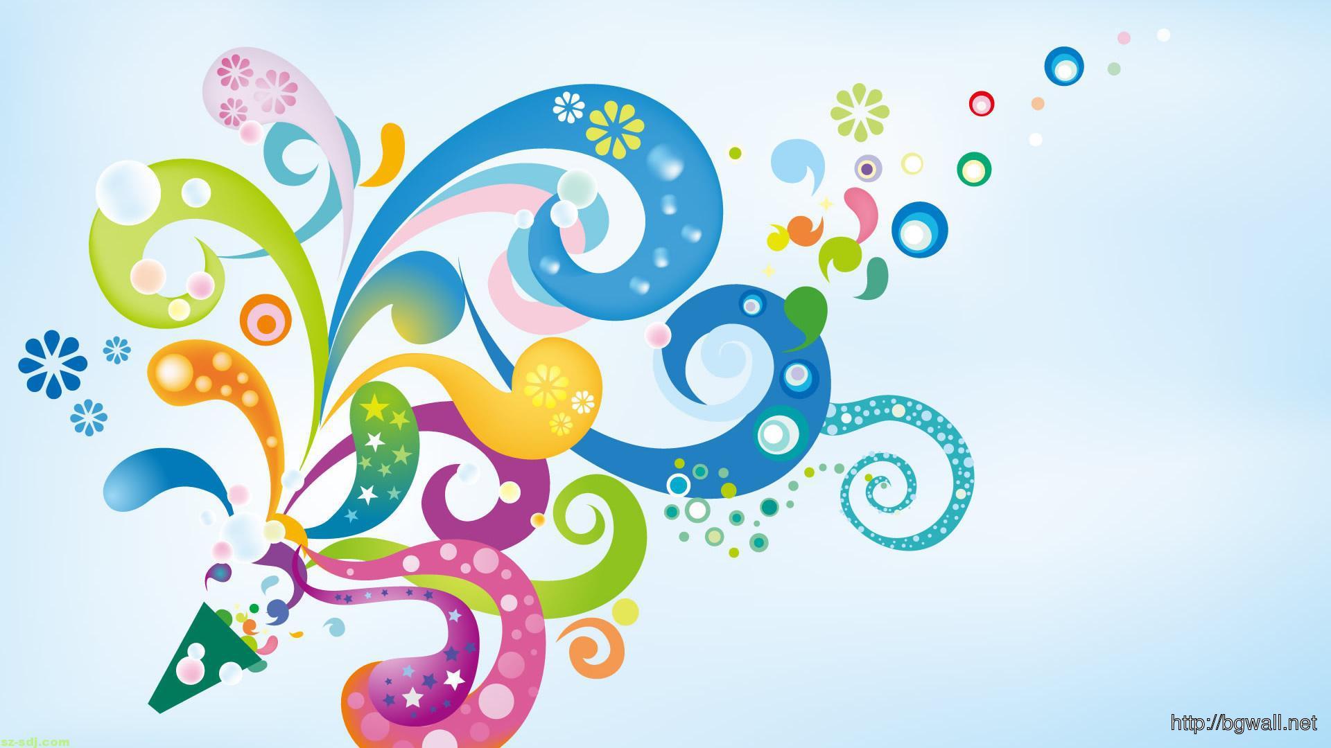 1920x1080 Abstract Art Image Colorful Wallpaper