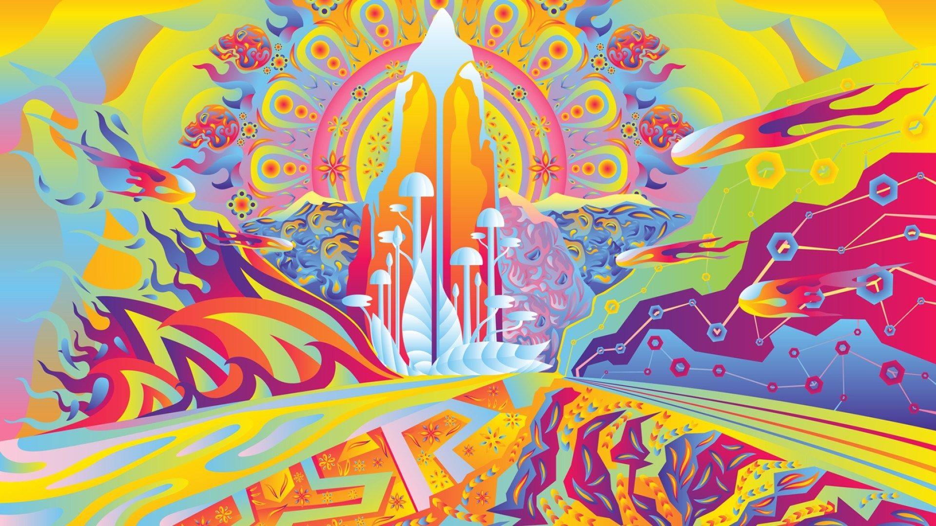 1920x1080 Art, Colorful, Psychedelic HD Wallpaper & Background • 30205 • Wallur