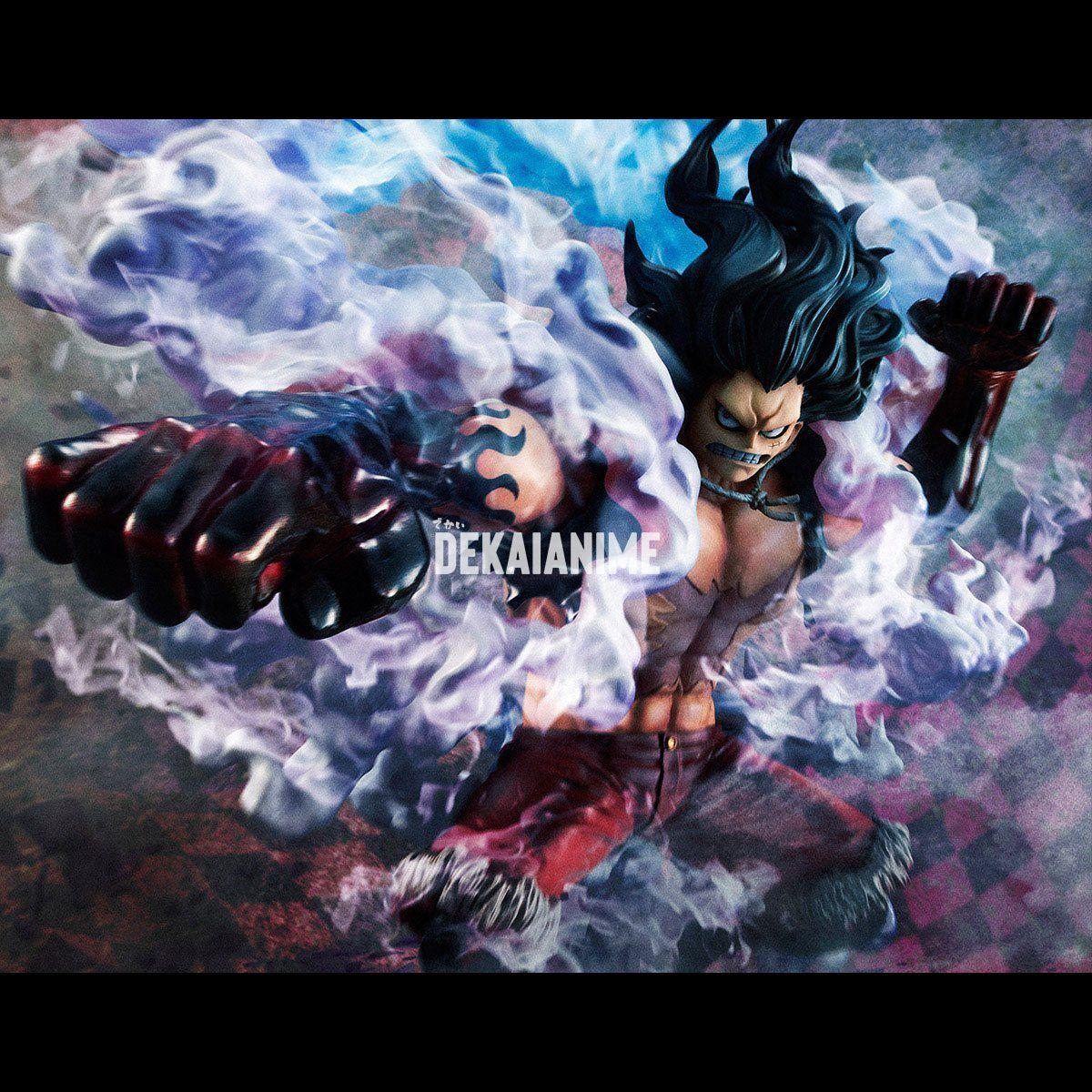 1200x1200 One Piece Maximum Monkey D. Luffy Gear 4 Snake Man Excellent Model P.O.P PVC 1
