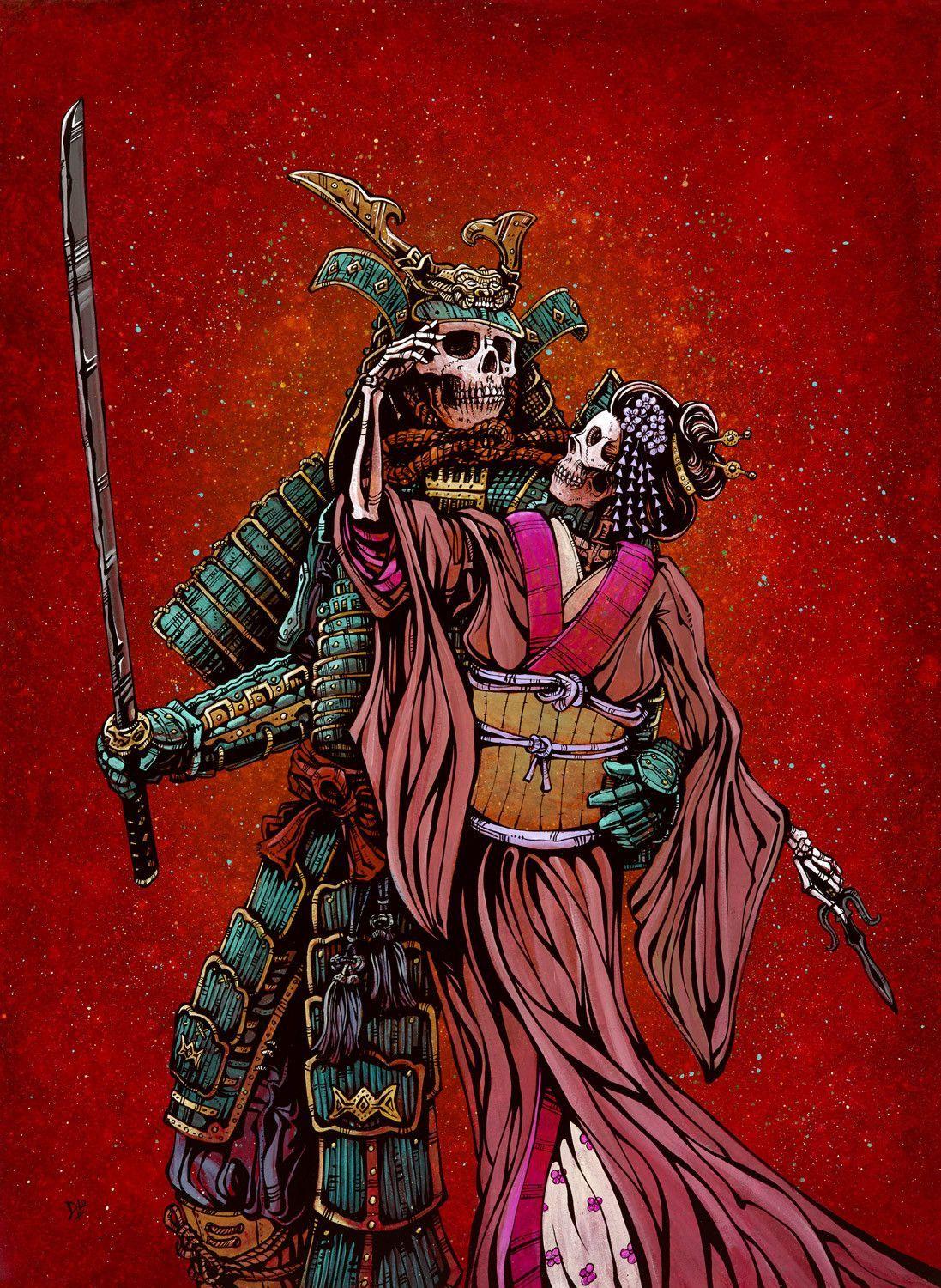 Skeleton Samurai Wallpapers Top Free Skeleton Samurai Backgrounds