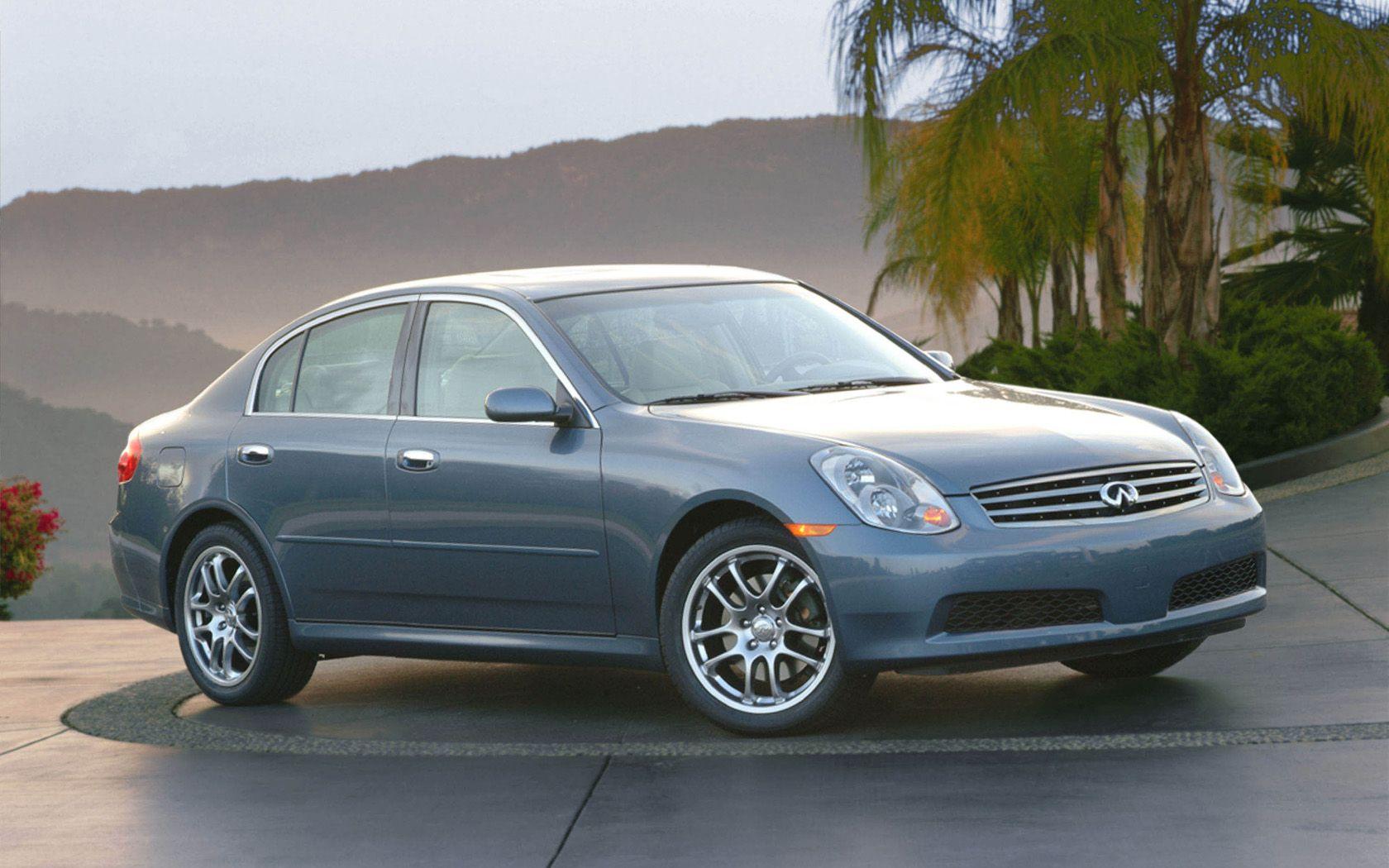 1680x1050 2006 Infiniti G35 Sedan Widescreen Wallpaper / Desktop Background Picture