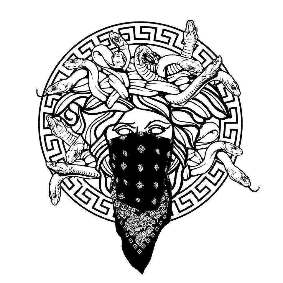 960x960 asdf. Crooks and castles, Medusa tattoo, Art tattoo