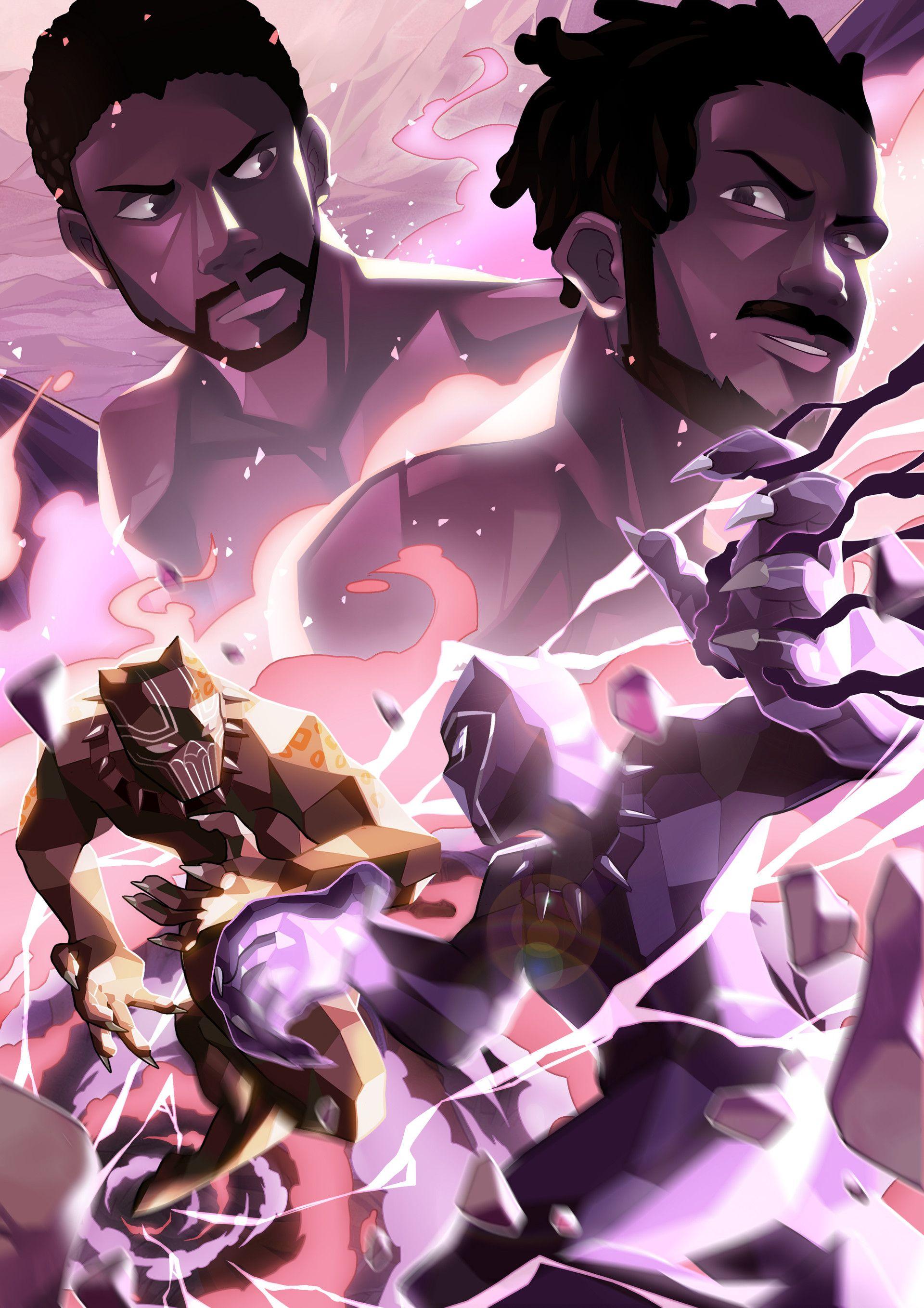 1920x2715 K E E N Panther VS. Killmonger