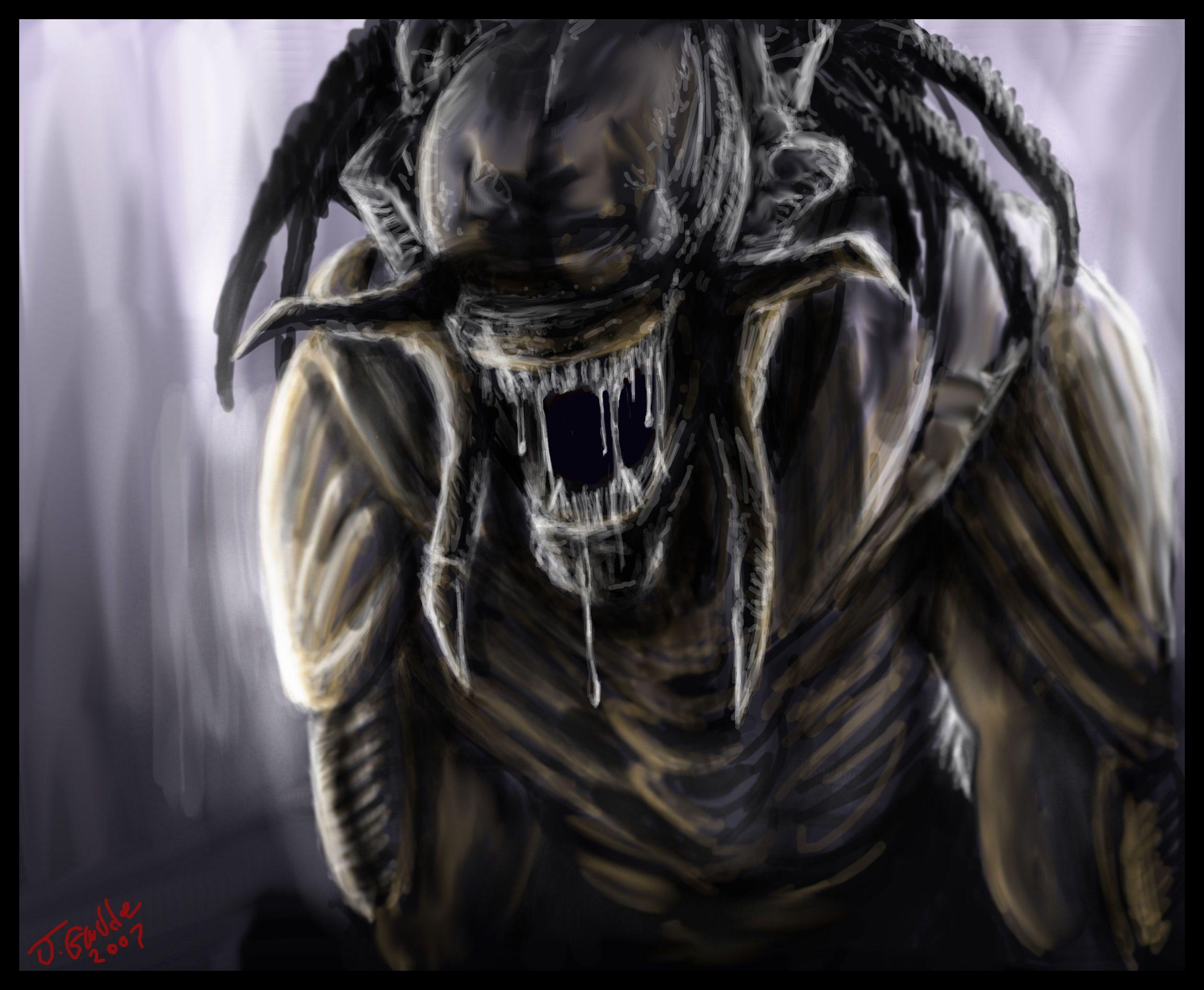 2512x2064 Predalien Wallpaper. Predalien Wallpaper, Alien vs Predator Predalien Wallpaper and AVP Predalien Wallpaper
