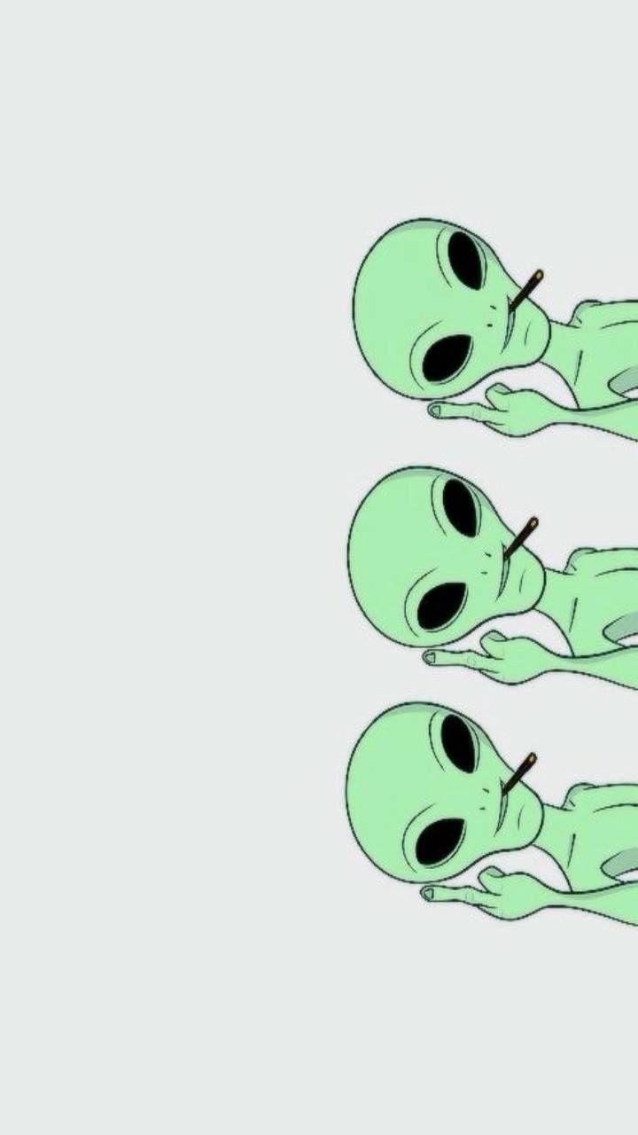 720x1280 Chill Alien wallpaper