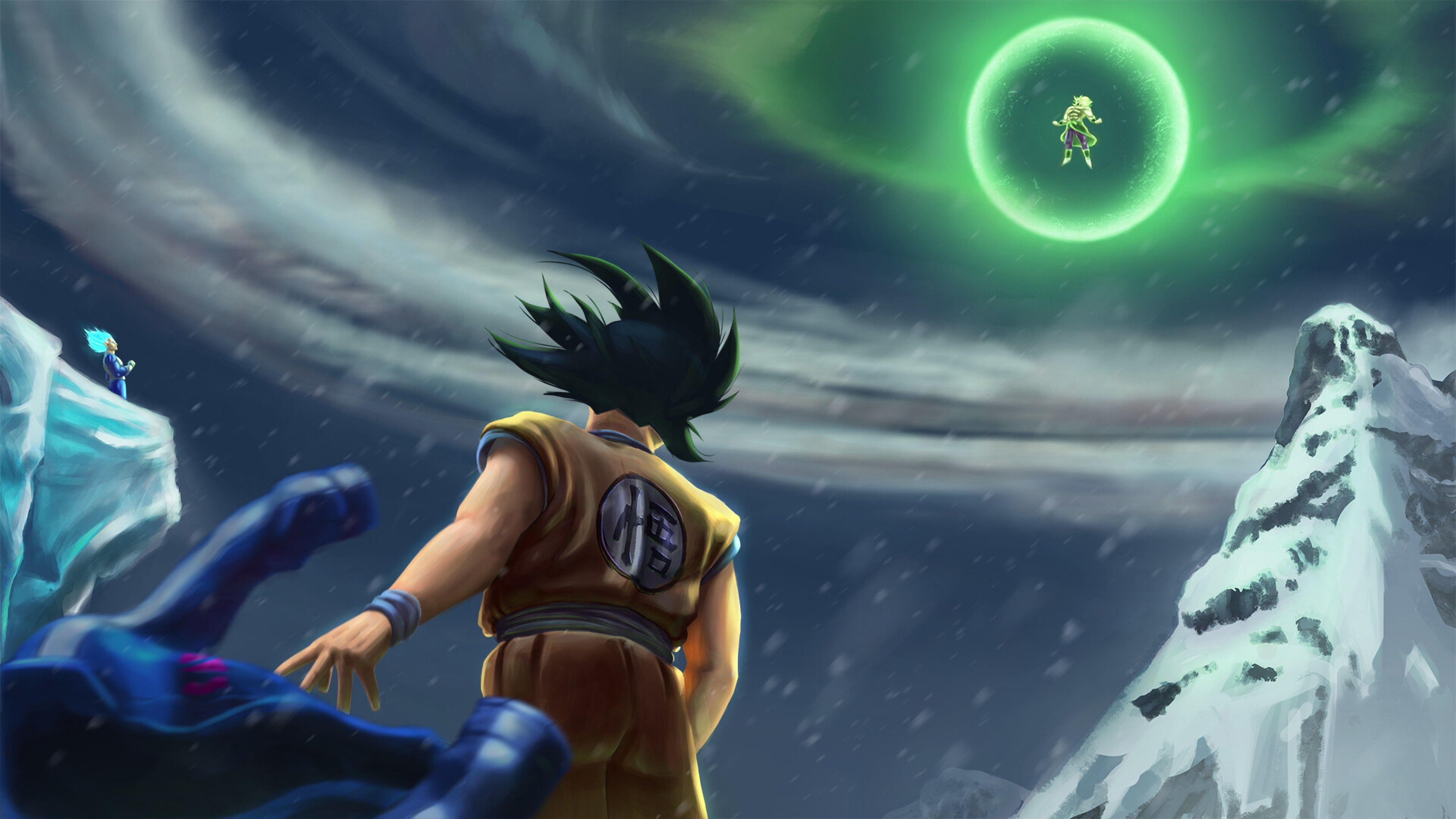 3840x2160 Goku Vegeta Vs Broly HD Wallpaper 4K Ultra HD Wallpaper .net