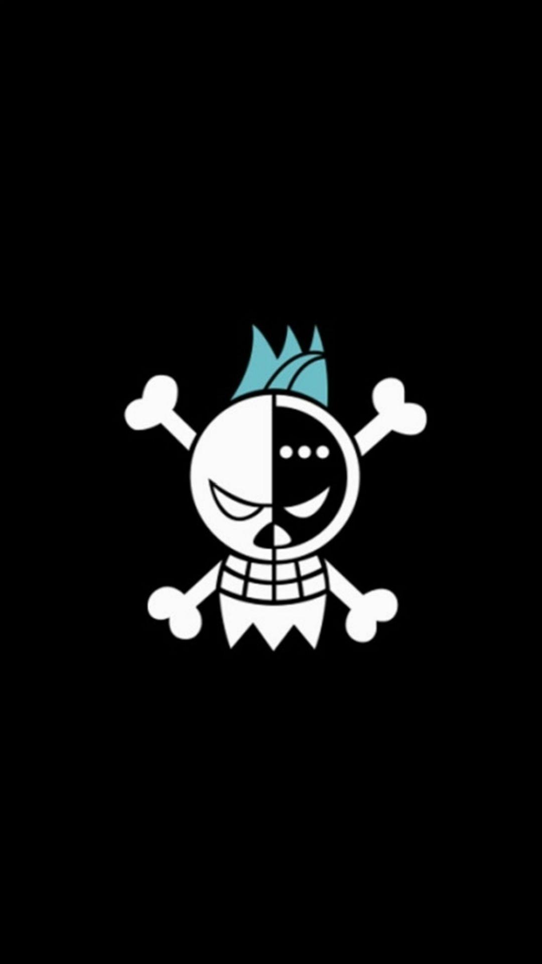 1080x1920 Fun Pirate Skull Logo Pattern iPhone 8 Wallpaper Free Download