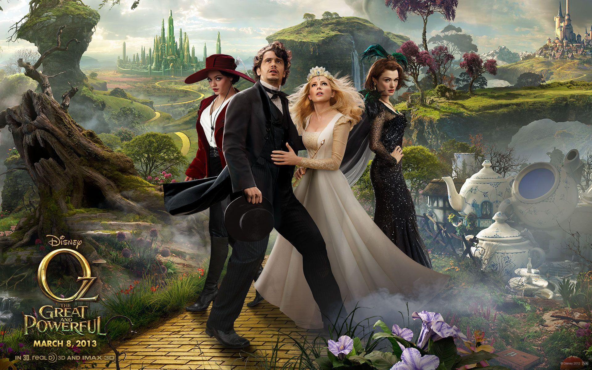 1920x1200 Oz The Great and Powerful 3D Movie Wallpaper