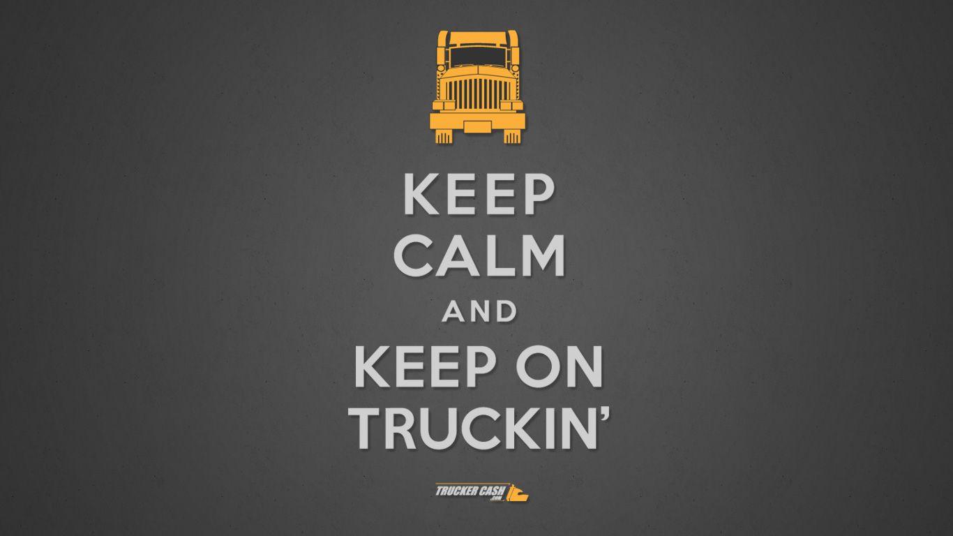 1366x768 Keep on Truckin Wallpaper