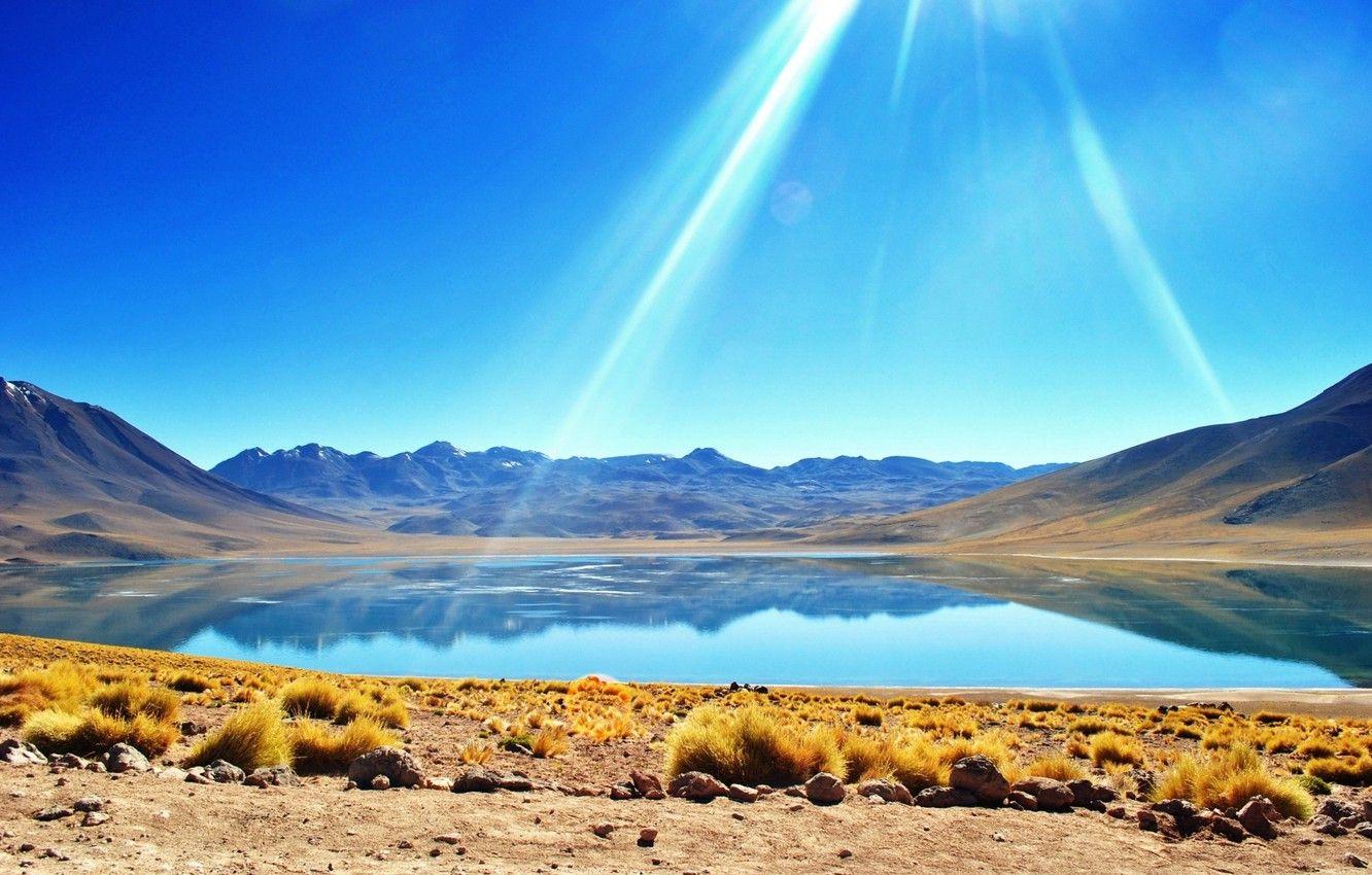 1332x850 Wallpaper mountains, nature, lake, photo, desert, Atacama image for desktop, section пейзажи