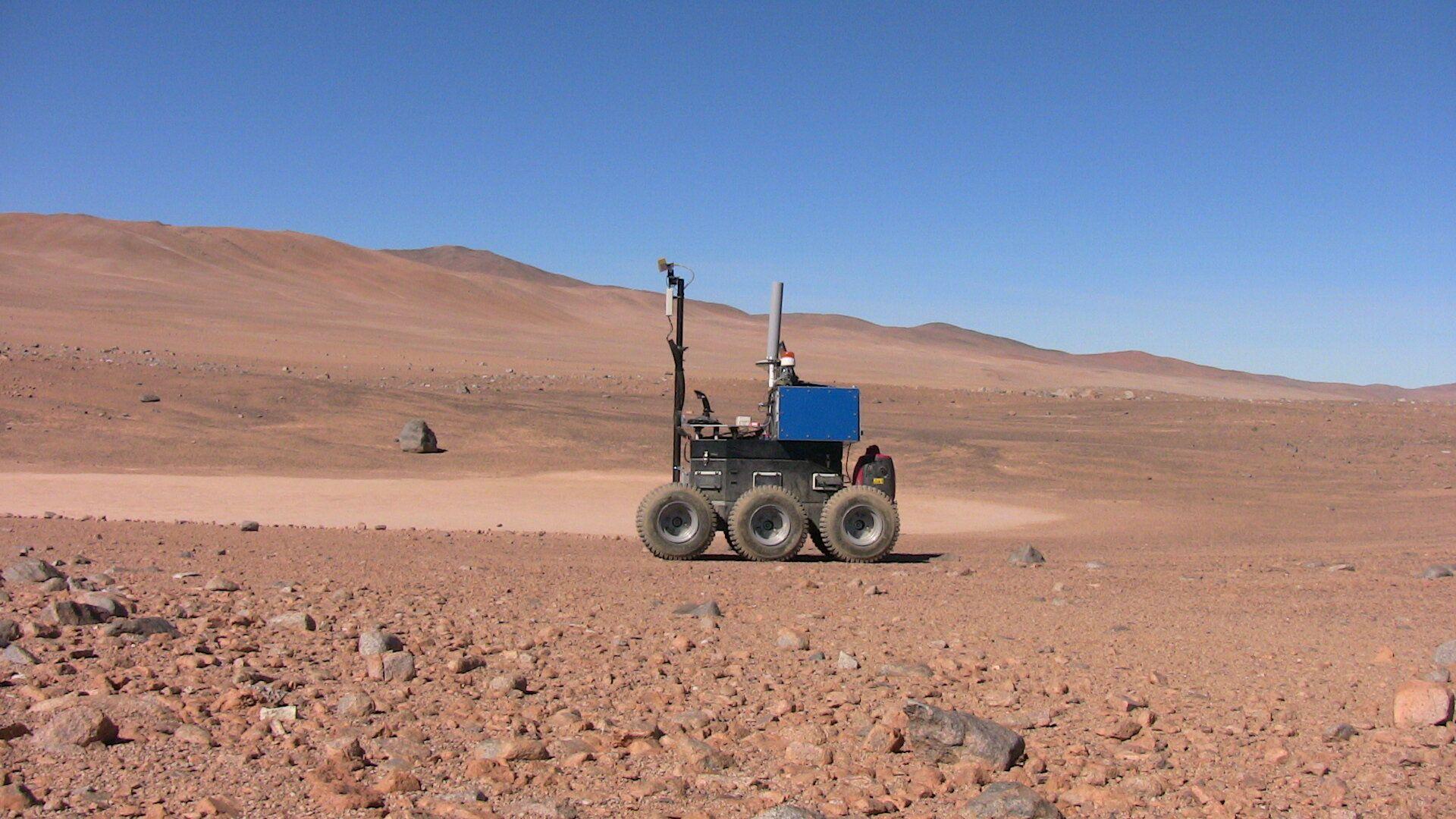 1920x1080 ESA Tests Self Steering Rover In 'Mars' Desert