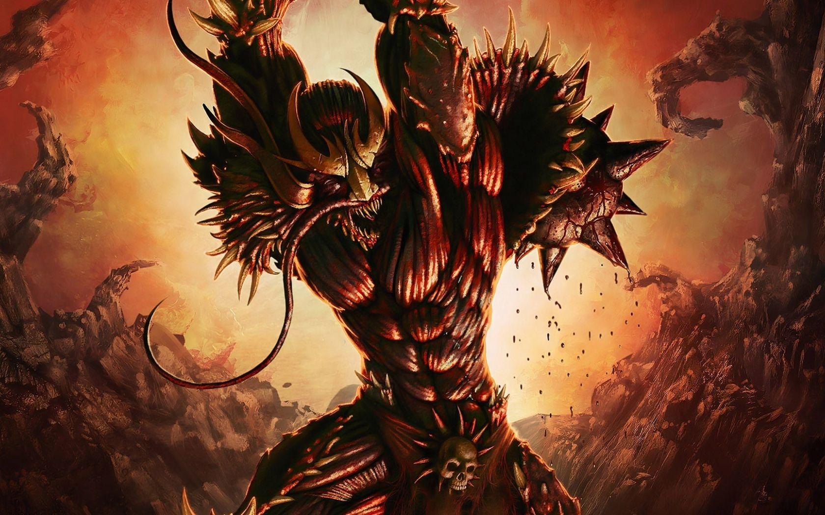 Demon Monster Wallpapers - Top Free Demon Monster Backgrounds -  WallpaperAccess