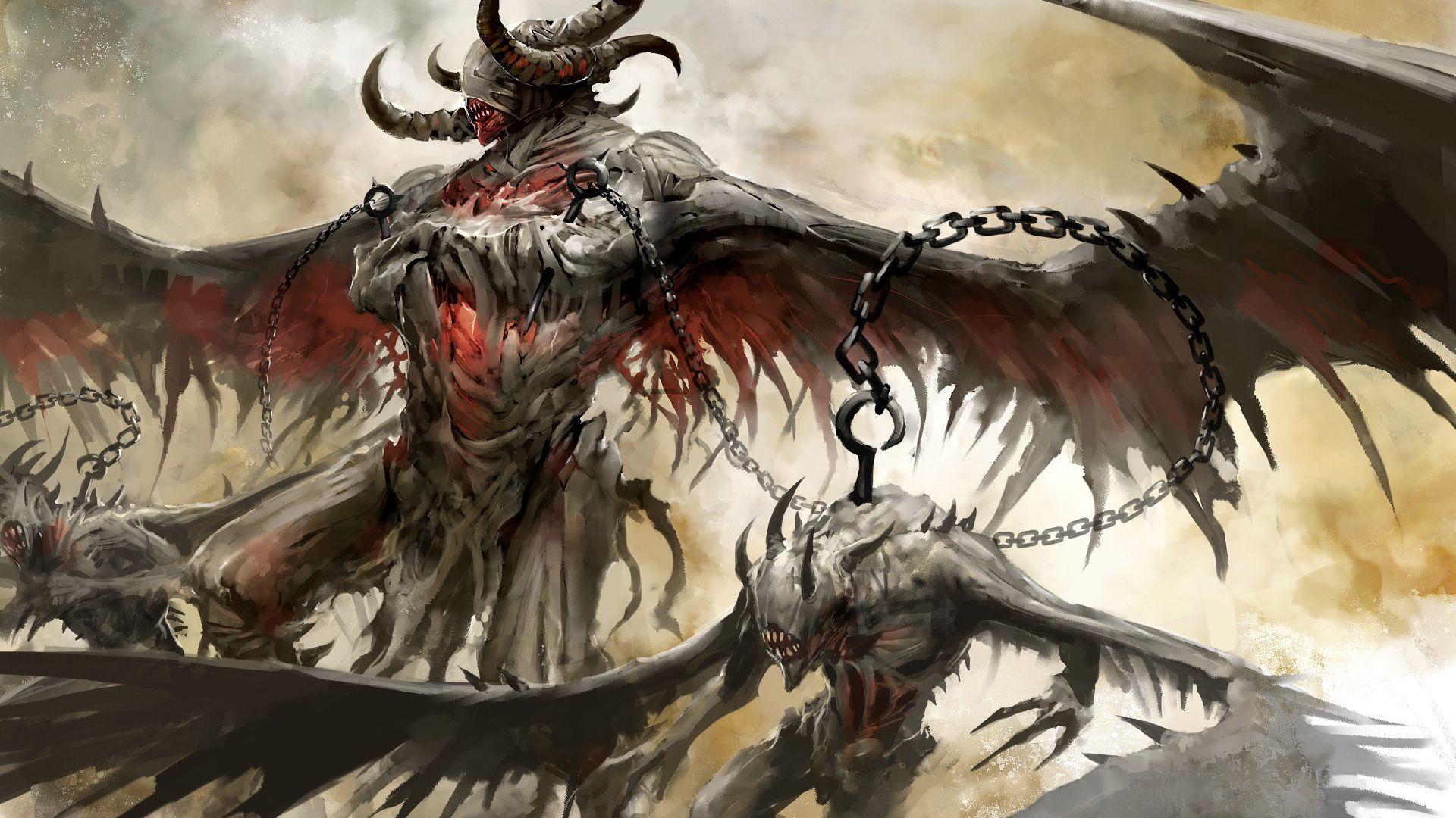 1920x1080 Dragon Wallpaper Demons
