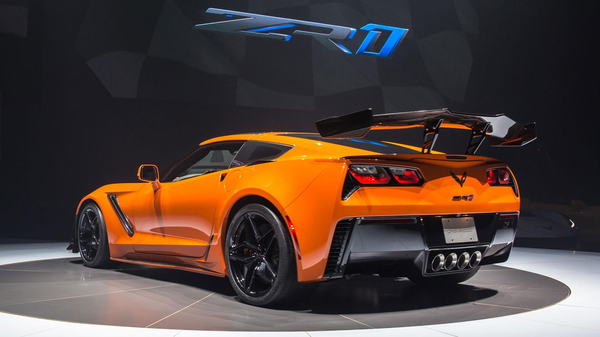 1920x1080 Chevrolet Corvette ZR1 Bows With 755 HP LT5 V 8