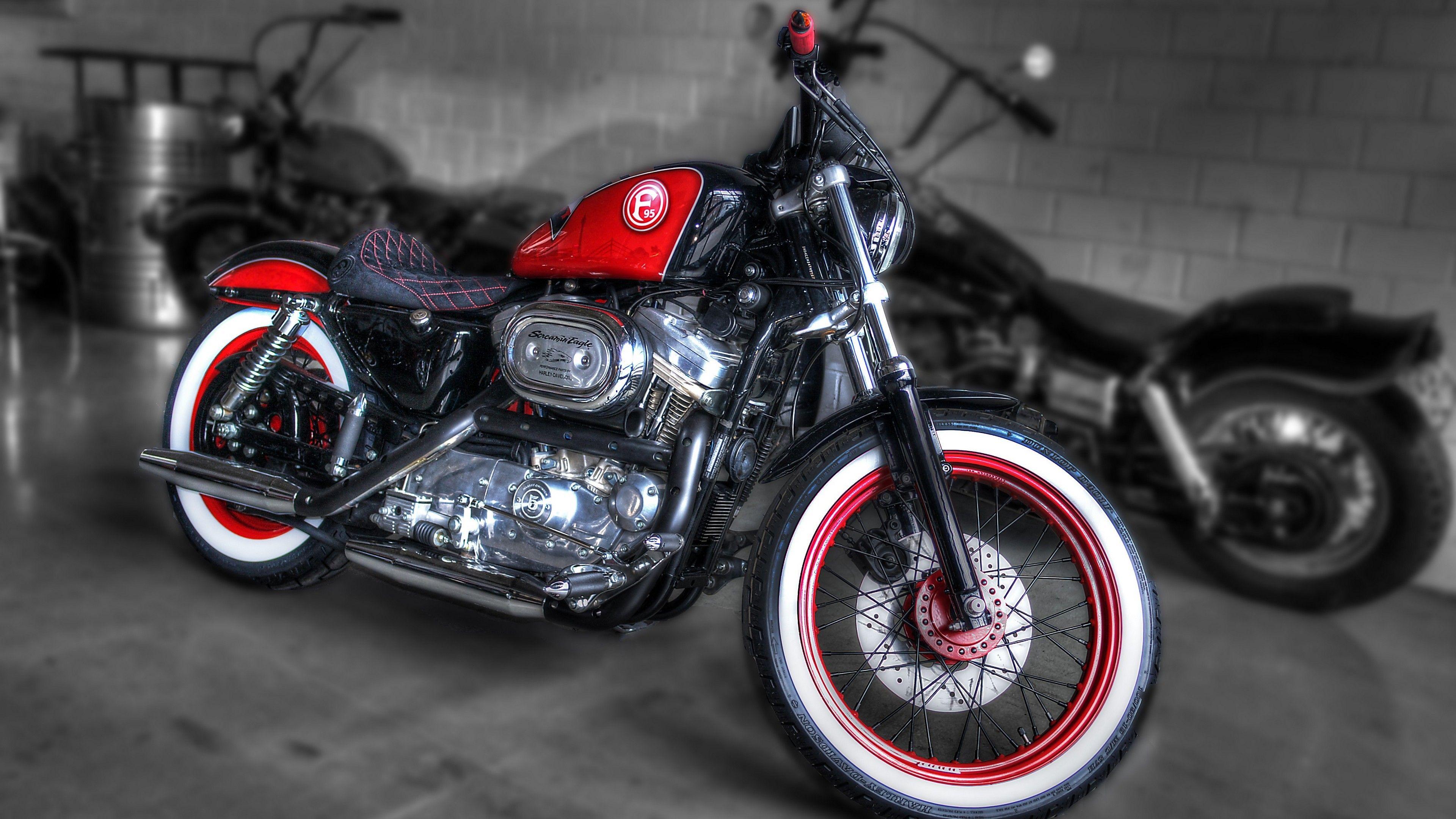 3840x2160 Harley Davidson Motorcycle Wallpaper & Motorcycles