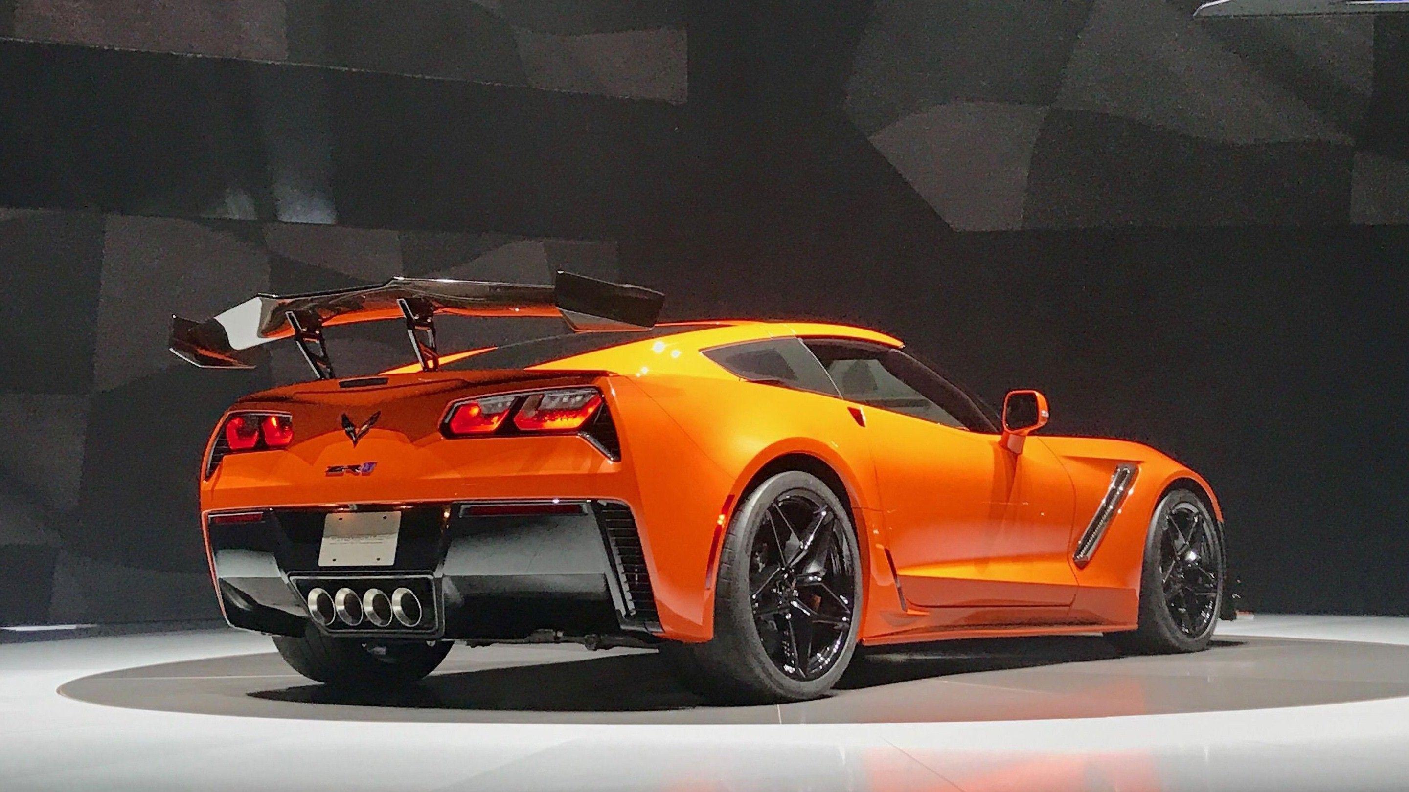 2880x1620 Chevy Corvette ZR1 Orange Car