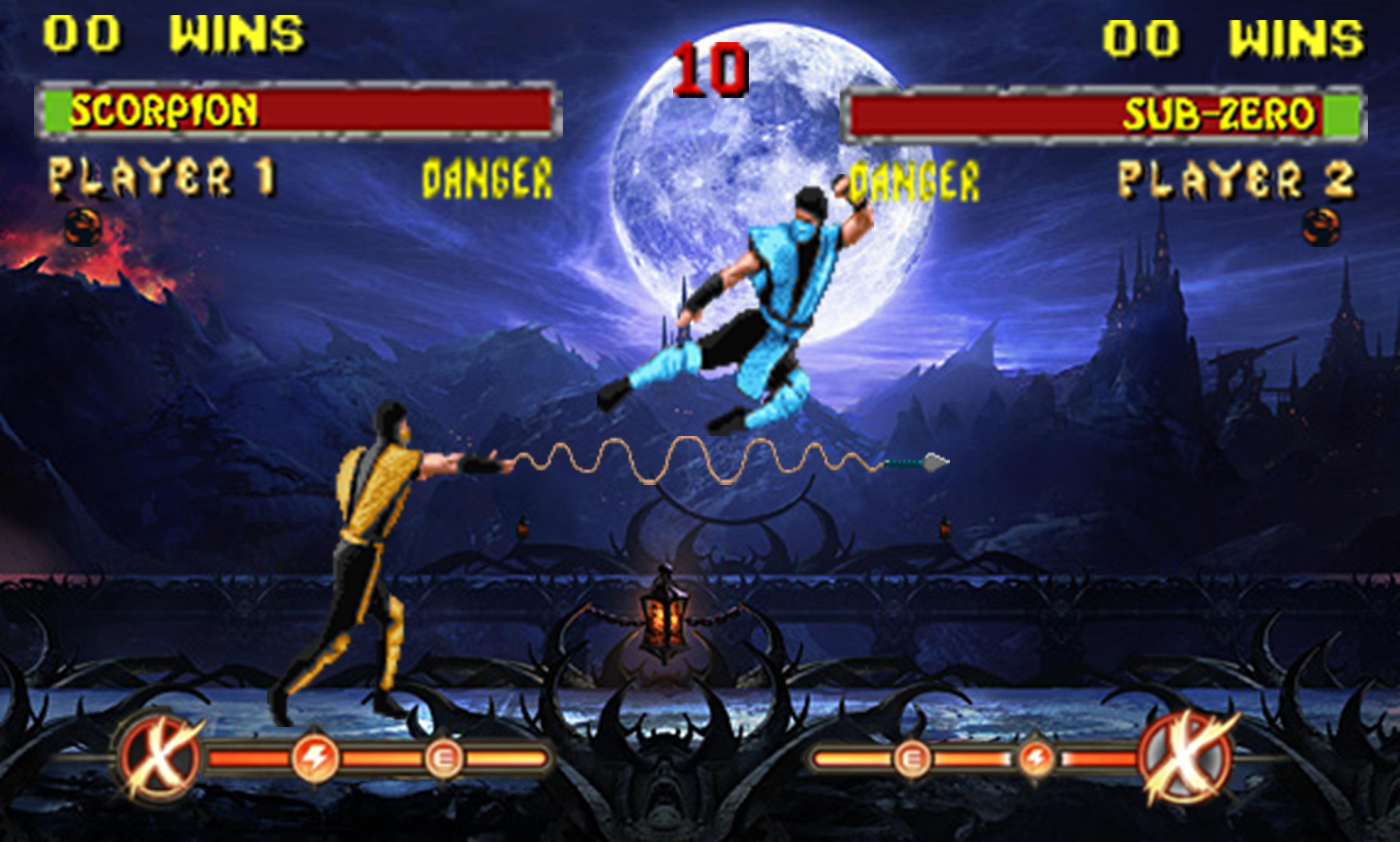 9152x5504 Mortal Kombat Wallpaper I made! [Old New]: MortalKombat