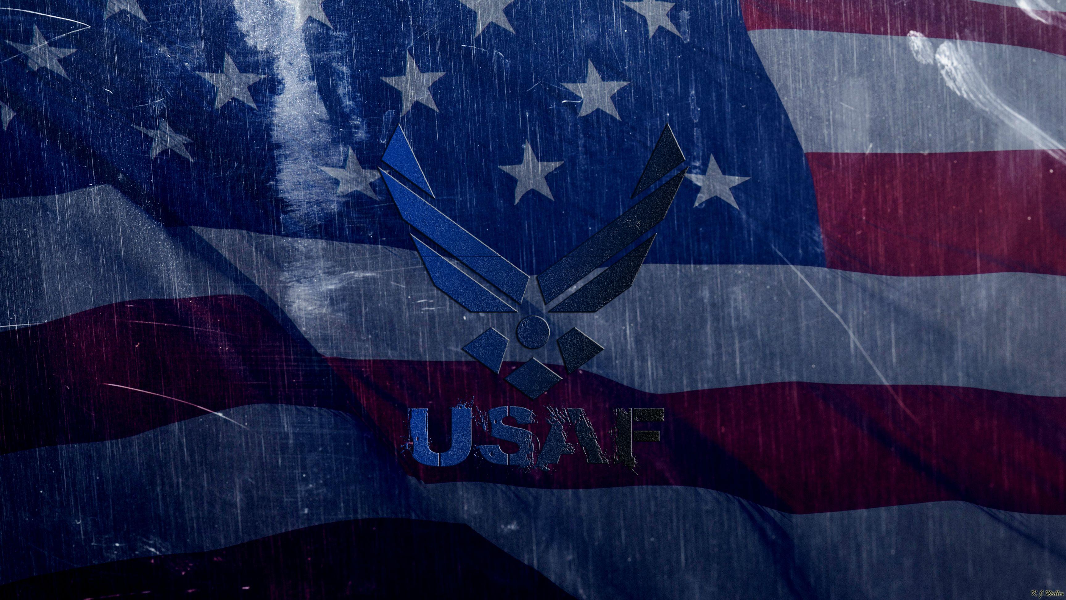 3456x1944 USAF Logo Wallpaper
