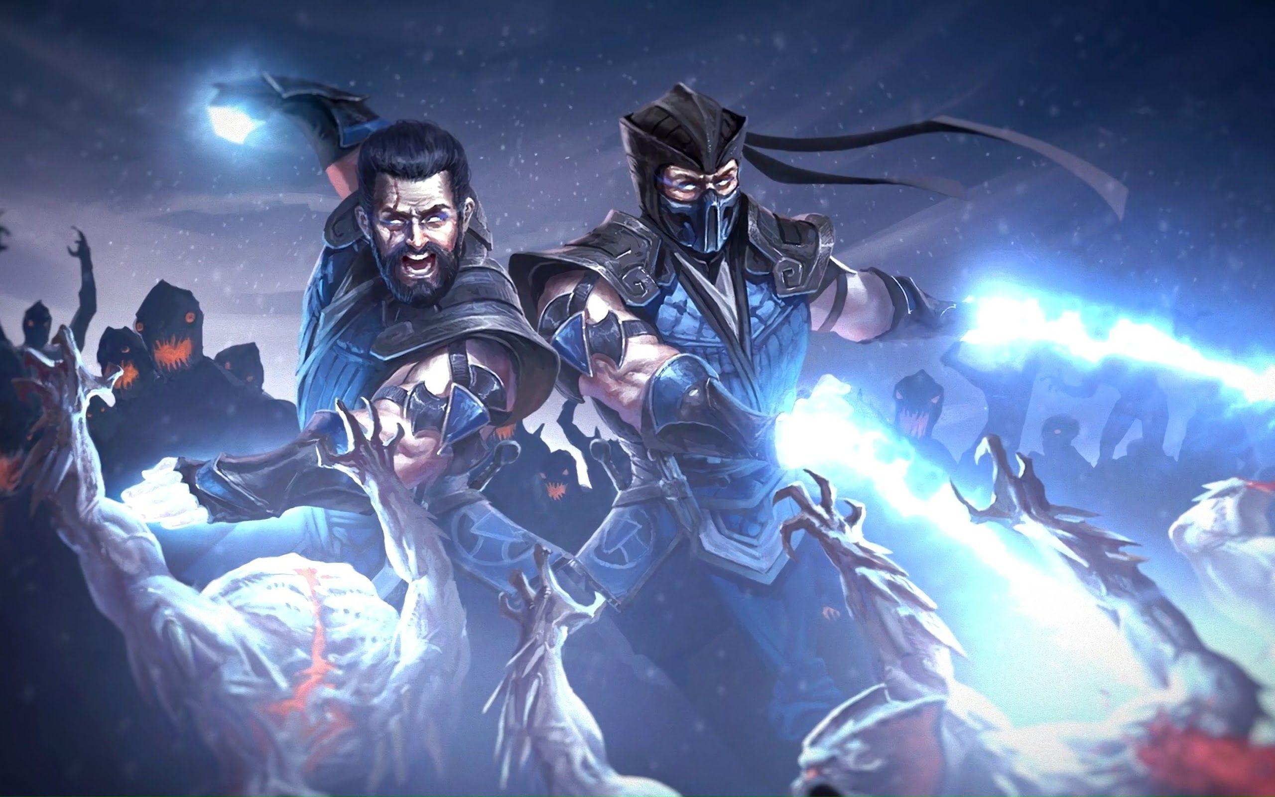 2560x1600 Sub Zero Mortal Kombat 11 4K Wallpaper