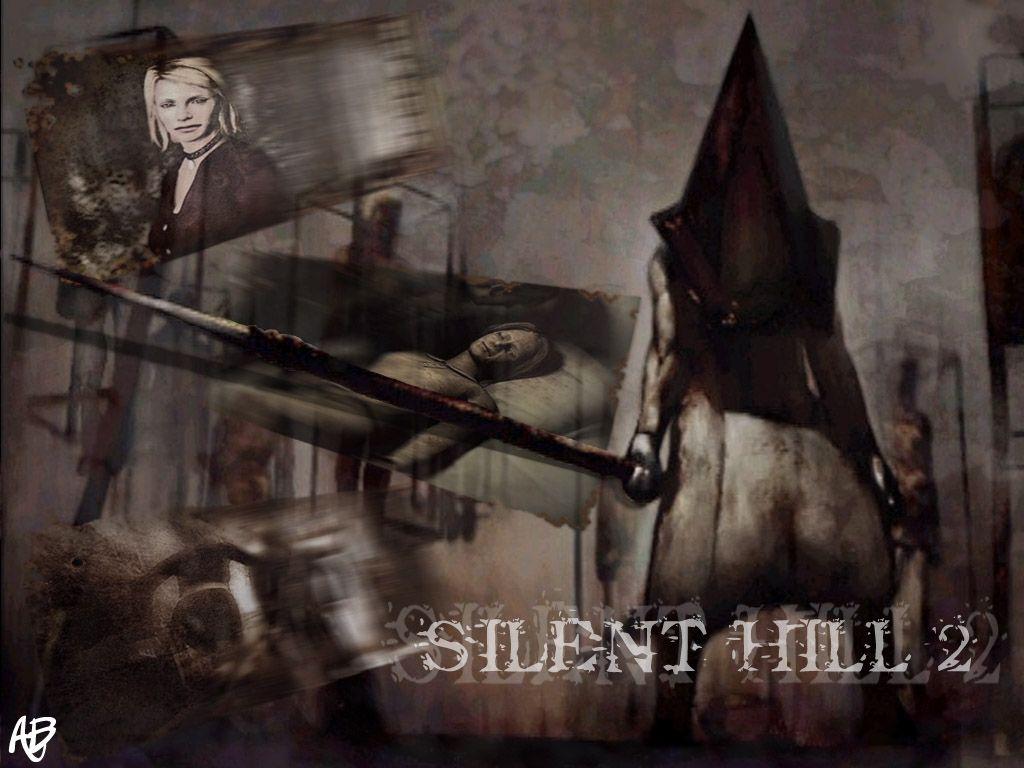 1024x768 Silent Hill, Pyramid Head, Maria Wallpaper style Hill 2 Wallpaper Pyramid Head HD Wallpaper