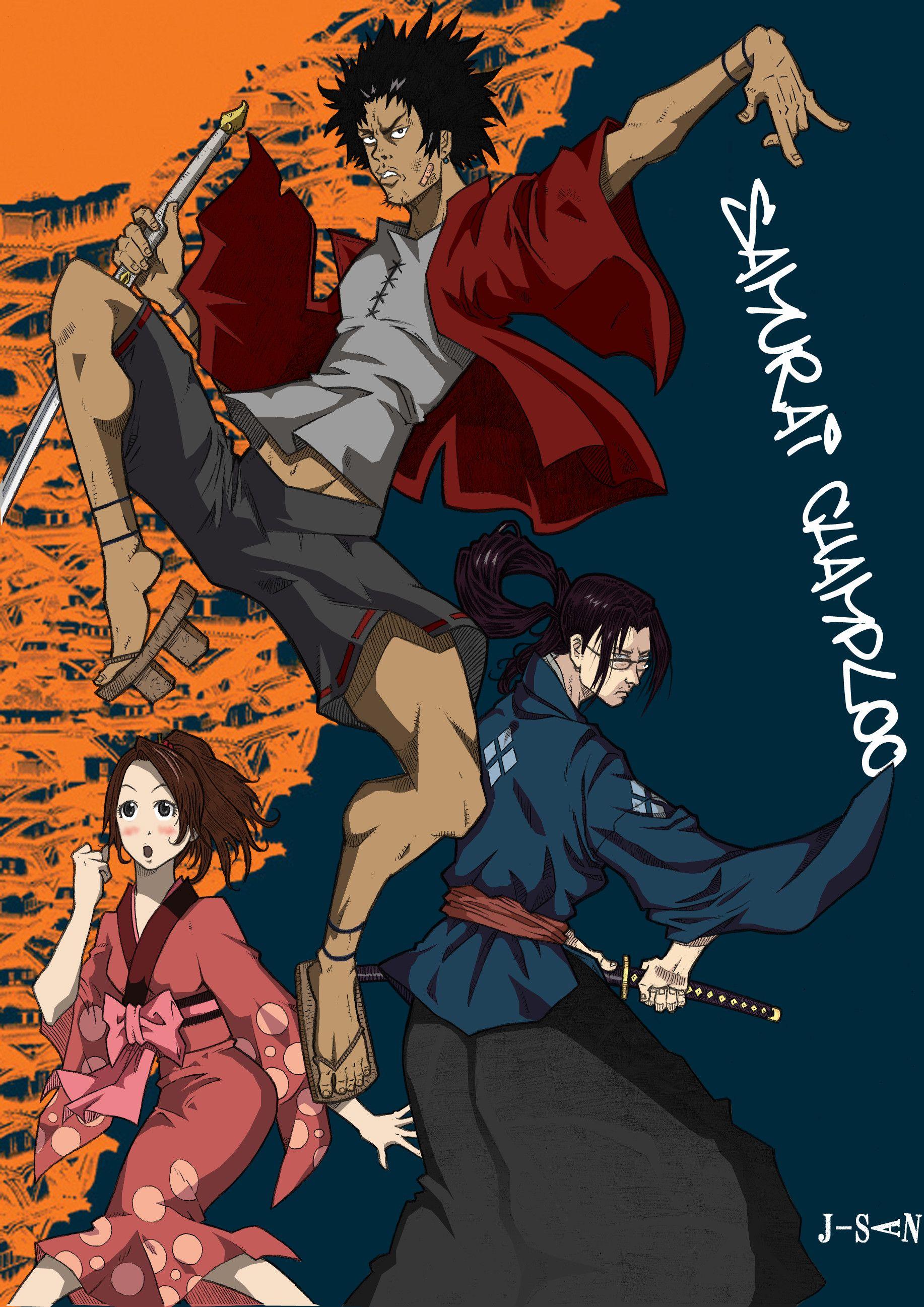 1834x2594 Samurai Champloo