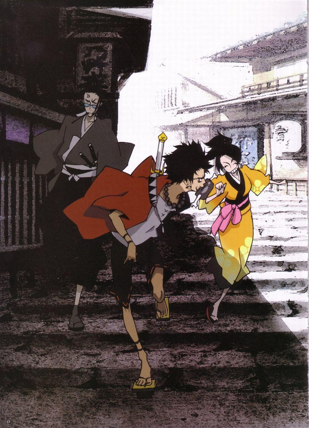 1000x1384 Samurai Champloo, Mobile Wallpaper Anime Image Board