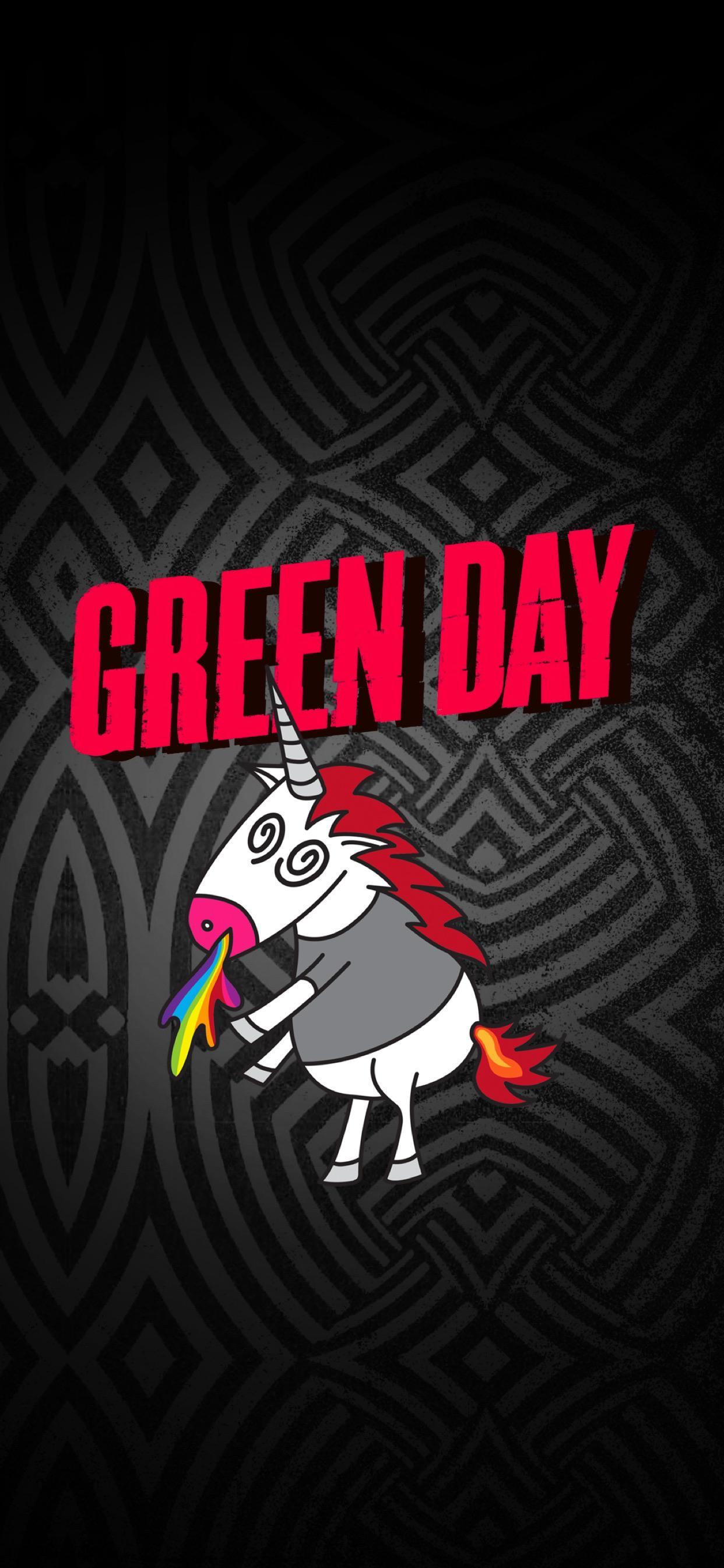 1242x2690 Horny the unicorn mobile wallpaper