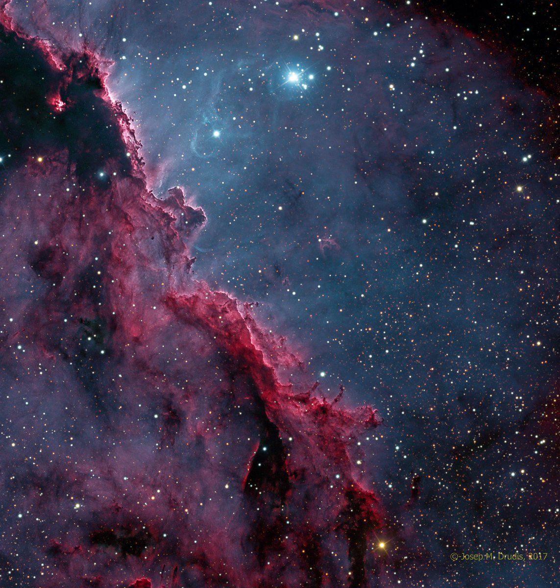 1143x1200 Wonderful image of NGC 6188 emission nebula done remotely by one of the best astrophotographs, Josep M. Drudis, member of. Space and astronomy, Nebula, Cosmos