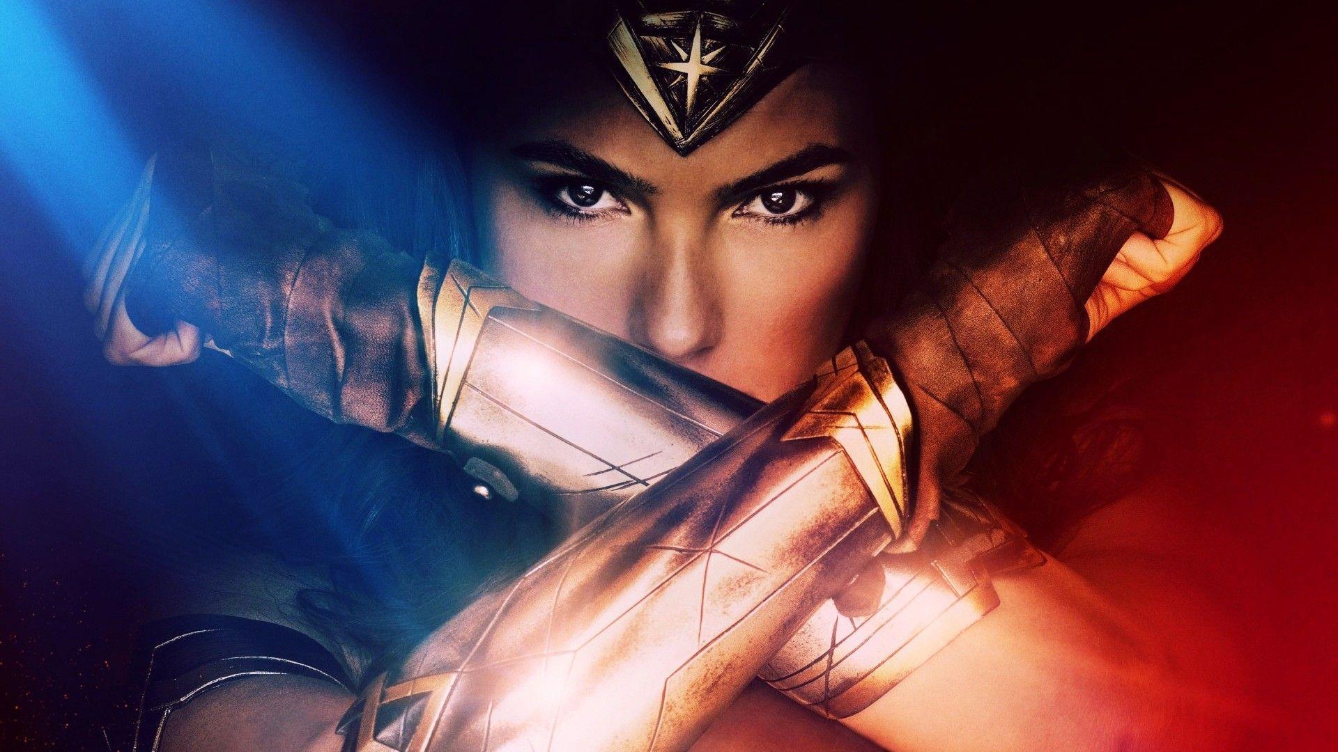 1920x1080 Wonder Woman Face Wallpaper