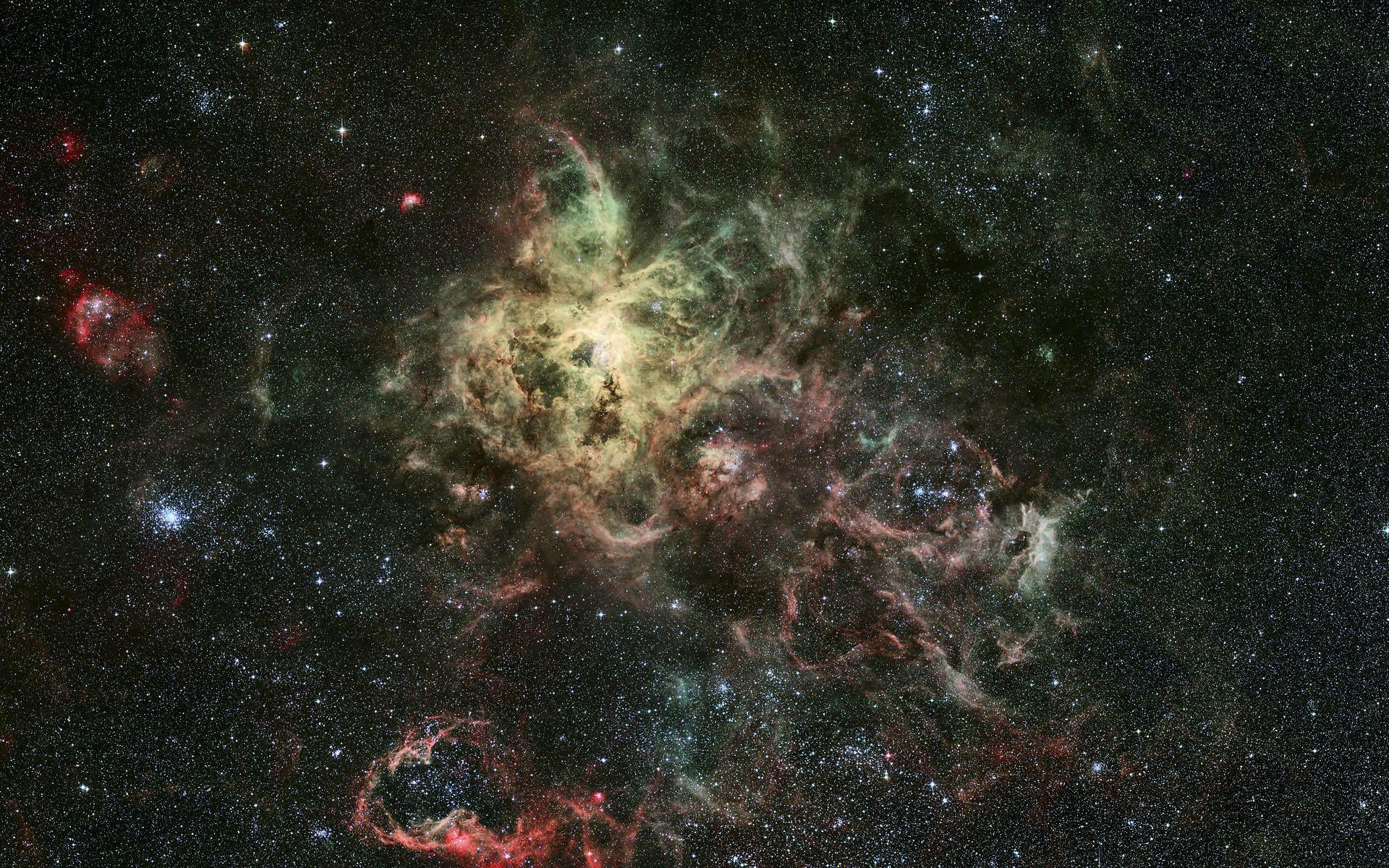 1920x1200 emission, Nebula, Ngc, Stars Wallpaper HD / Desktop and Mobile Background