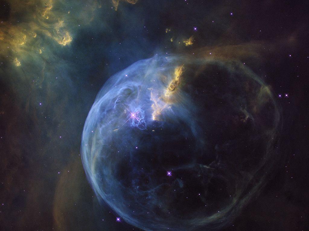 1024x768 The Bubble Nebula