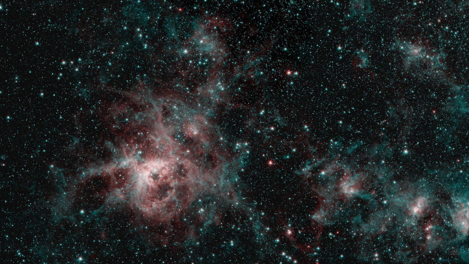 1920x1080 Spitzer Sees Tarantula Nebula In Infrared Light. Astronomy. Sci
