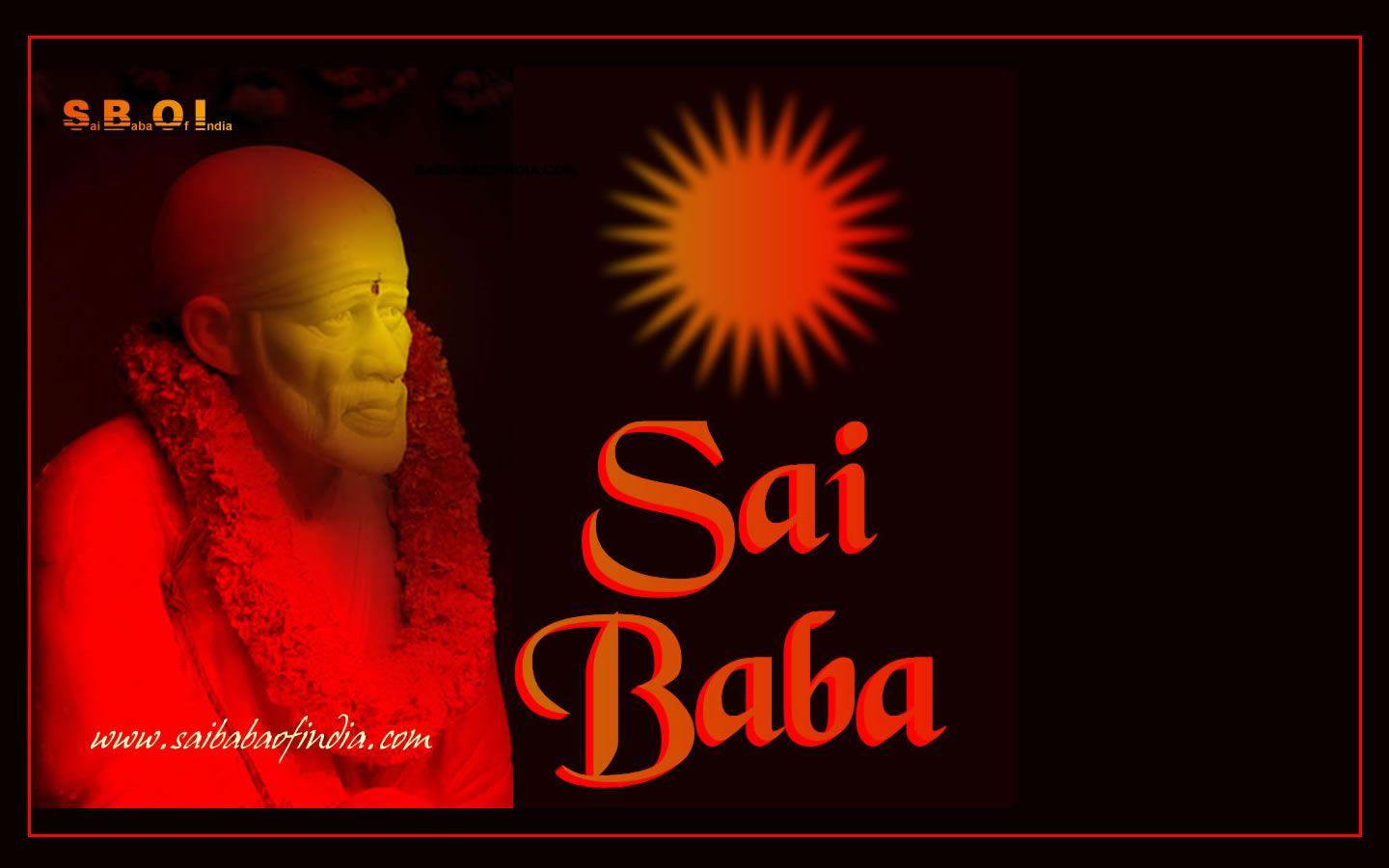 1440x900 Shirdi Sai Baba Exclusive WallPapers Download Desktop Background Wallpaper Sai Baba Wallpaper Photo
