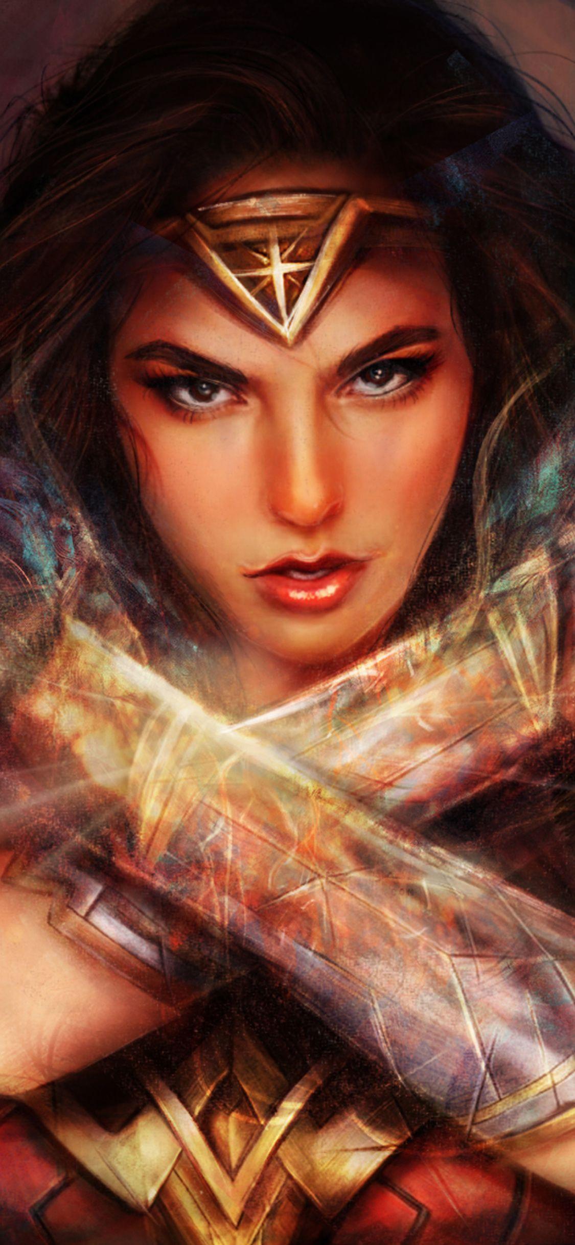 1125x2436 Wonder Woman 15k Artwork In 1125x2436 Resolution. Wonder woman art, Female art, Wonder woman