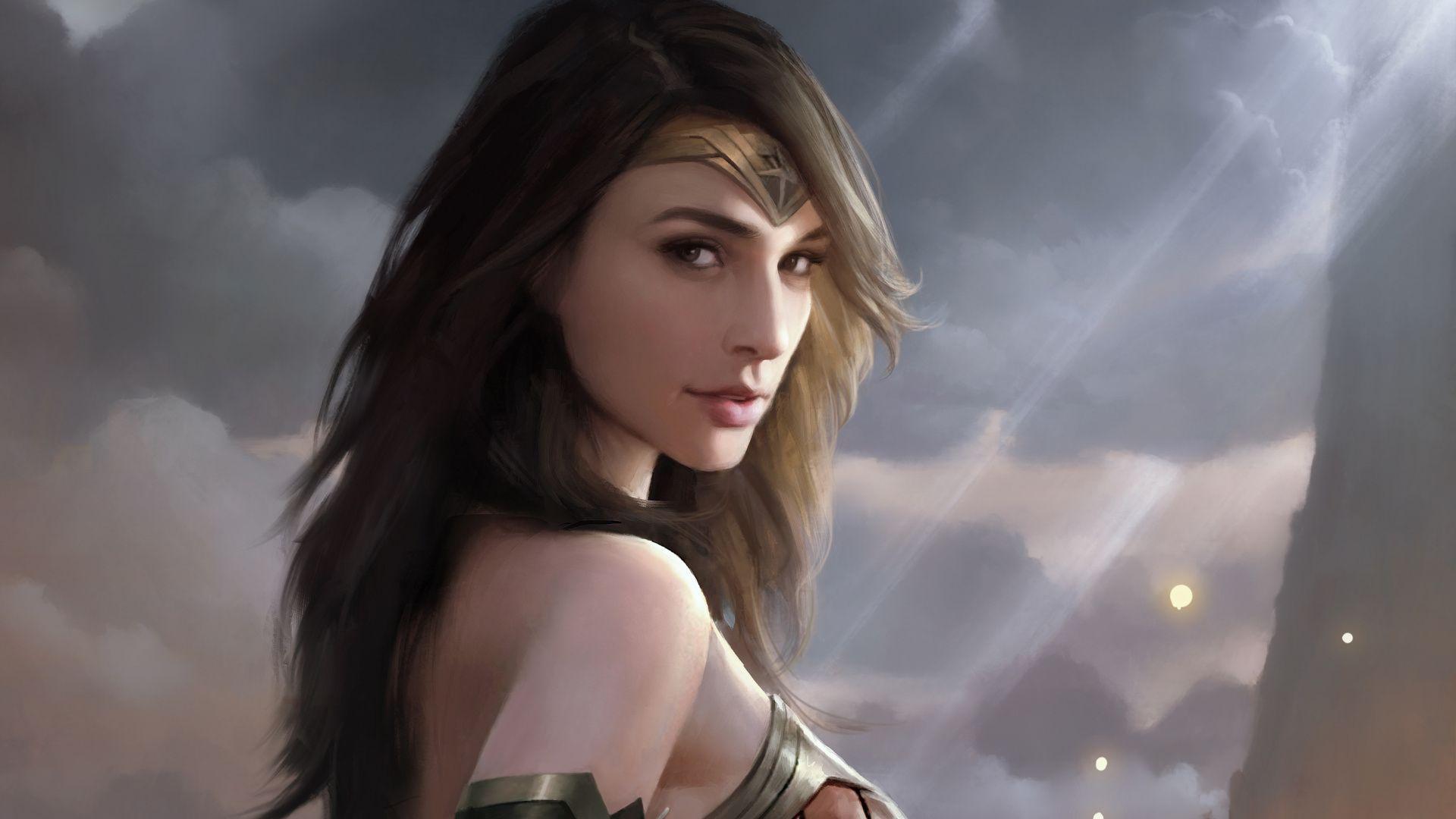 1920x1080 Beautiful Gal Gadot as Wonder Woman wallpaper I found