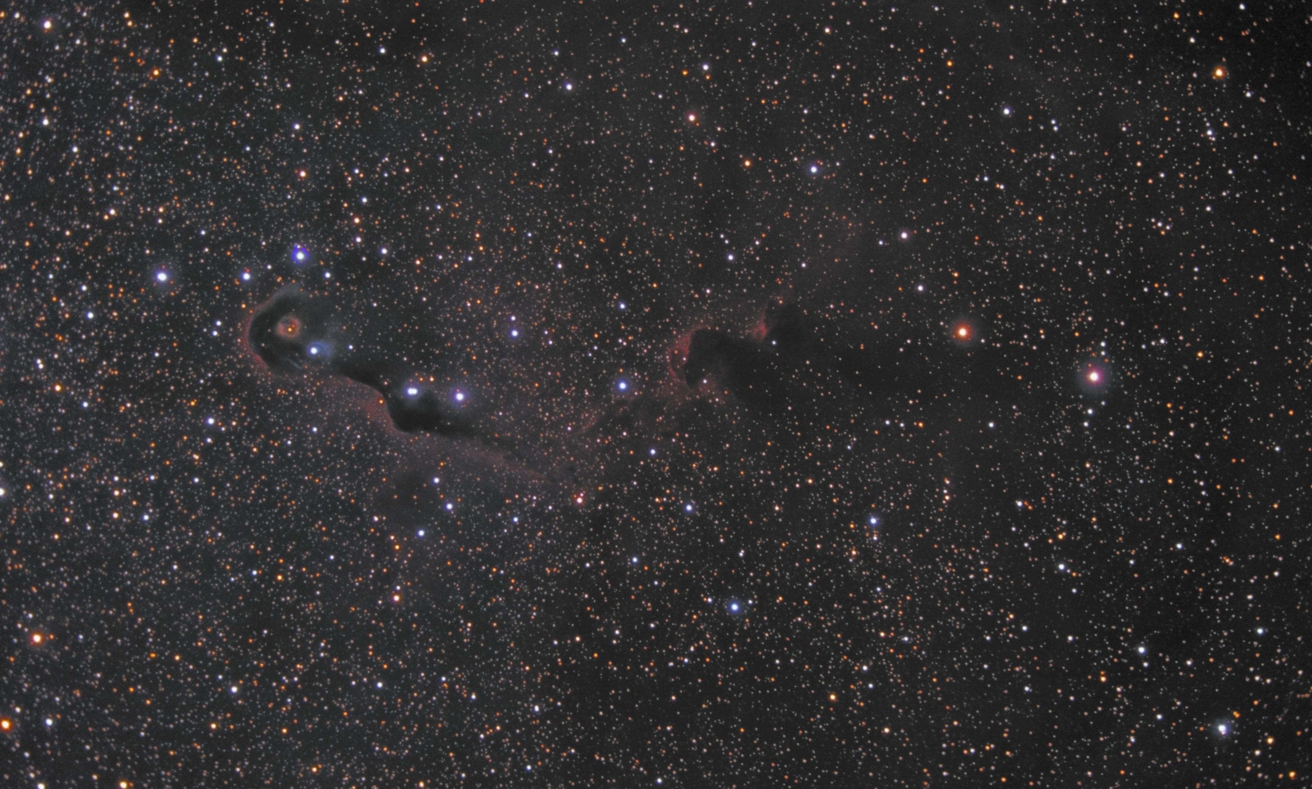 4416x2657 Astronomers Do It In The Dark 1396A Elephant Trunk Nebula Nebulae formation regions that shine from ionized Hydrogen and other gases