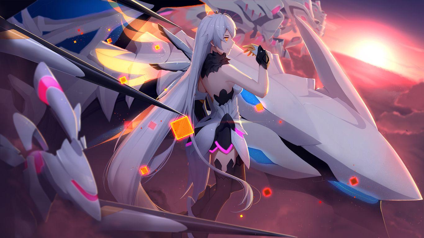 1366x768 Anime Girl From Future 1366x768 Resolution HD 4k Wallpaper, Image, Background, Photo and Picture