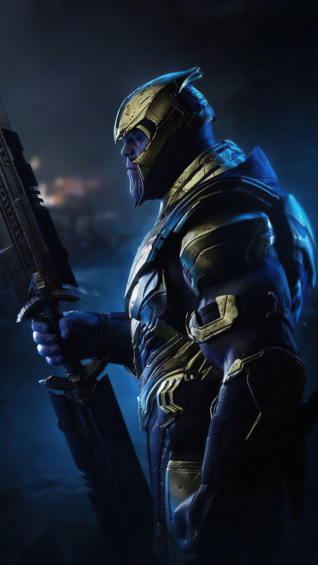 1080x1920 Thanos Artwork 4k Wallpaper