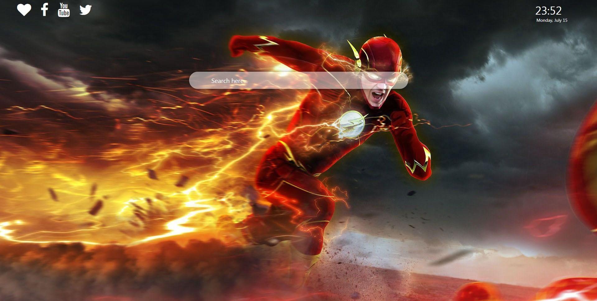 1919x969 The Flash Wallpaper Theme for Google Chrome