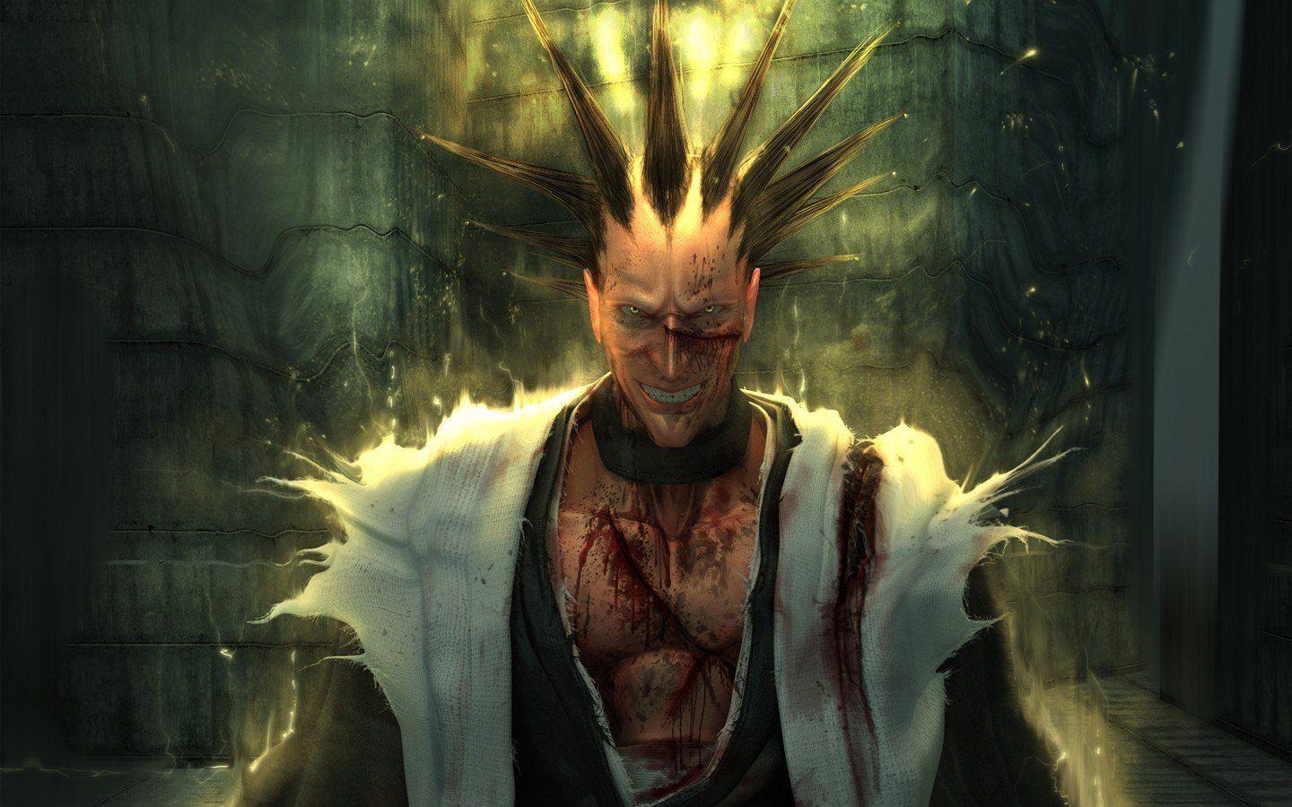 1440x900 Bleach, Zaraki Kenpachi, Realistic, Shinigami, Blood Wallpaper HD / Desktop and Mobile Background