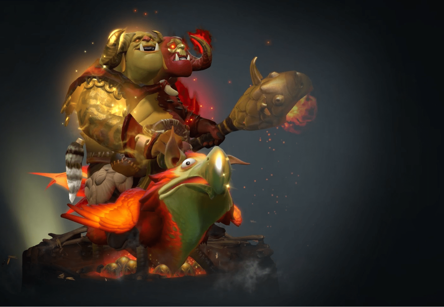 1539x1064 Dota 2's Gamble. Ogre Magi Arcana
