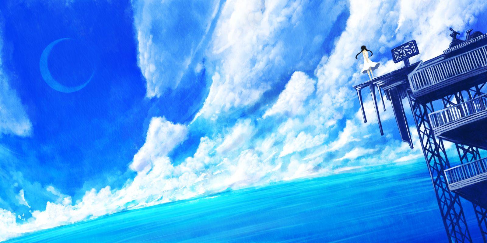 1600x800 Sea And Cluds Wallpaperx800