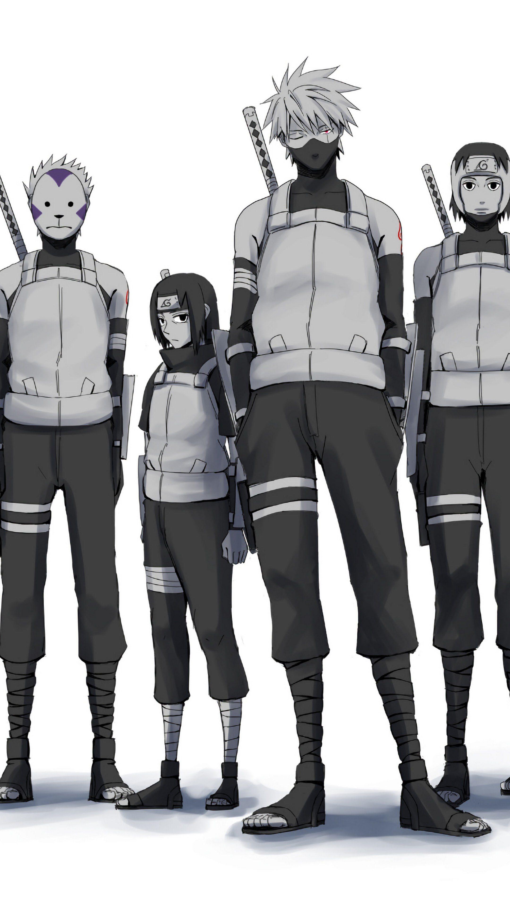 2160x3840 Kakashi And Itachi Wallpaper
